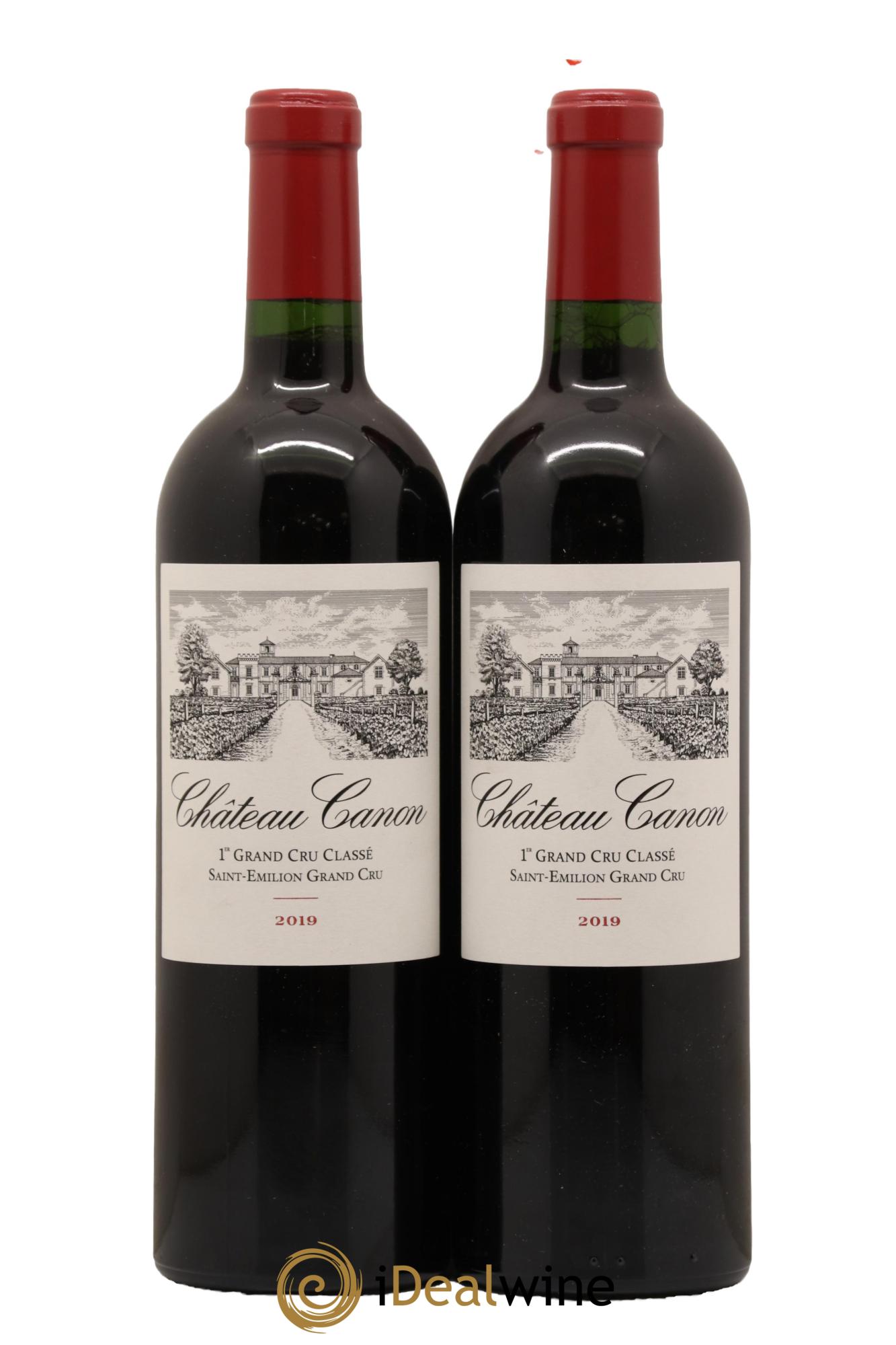 Château Canon 1er Grand Cru Classé B 2019 - Lot de 2 bouteilles - 0