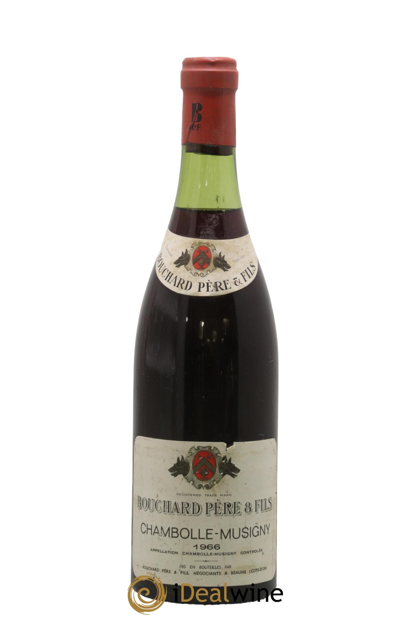 Chambolle-Musigny Bouchard Père & Fils 1966 - Lot of 1 bottle - 0