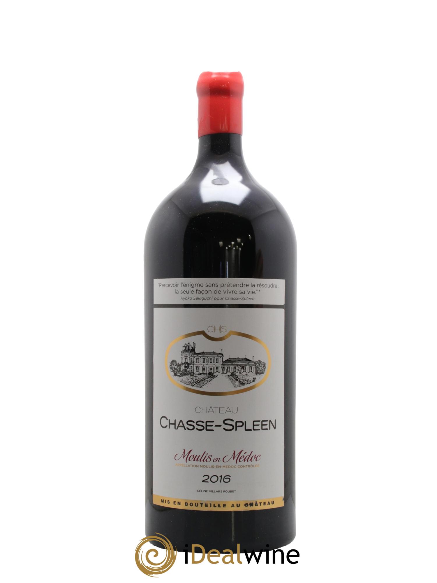 Château Chasse Spleen 2016 - Lot of 1 imperiale - 0