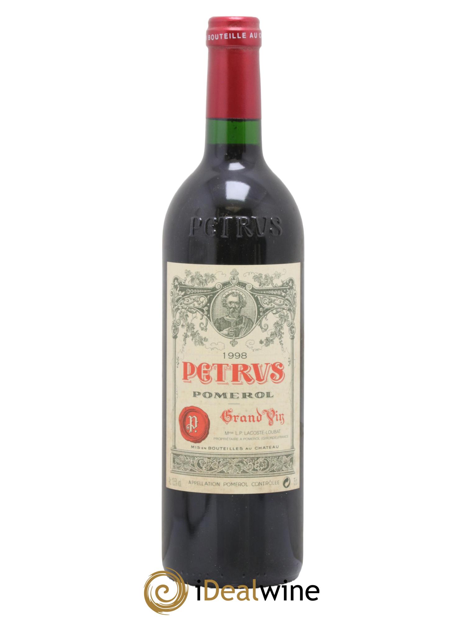 Petrus 1998 - Lotto di 1 bottiglia - 0