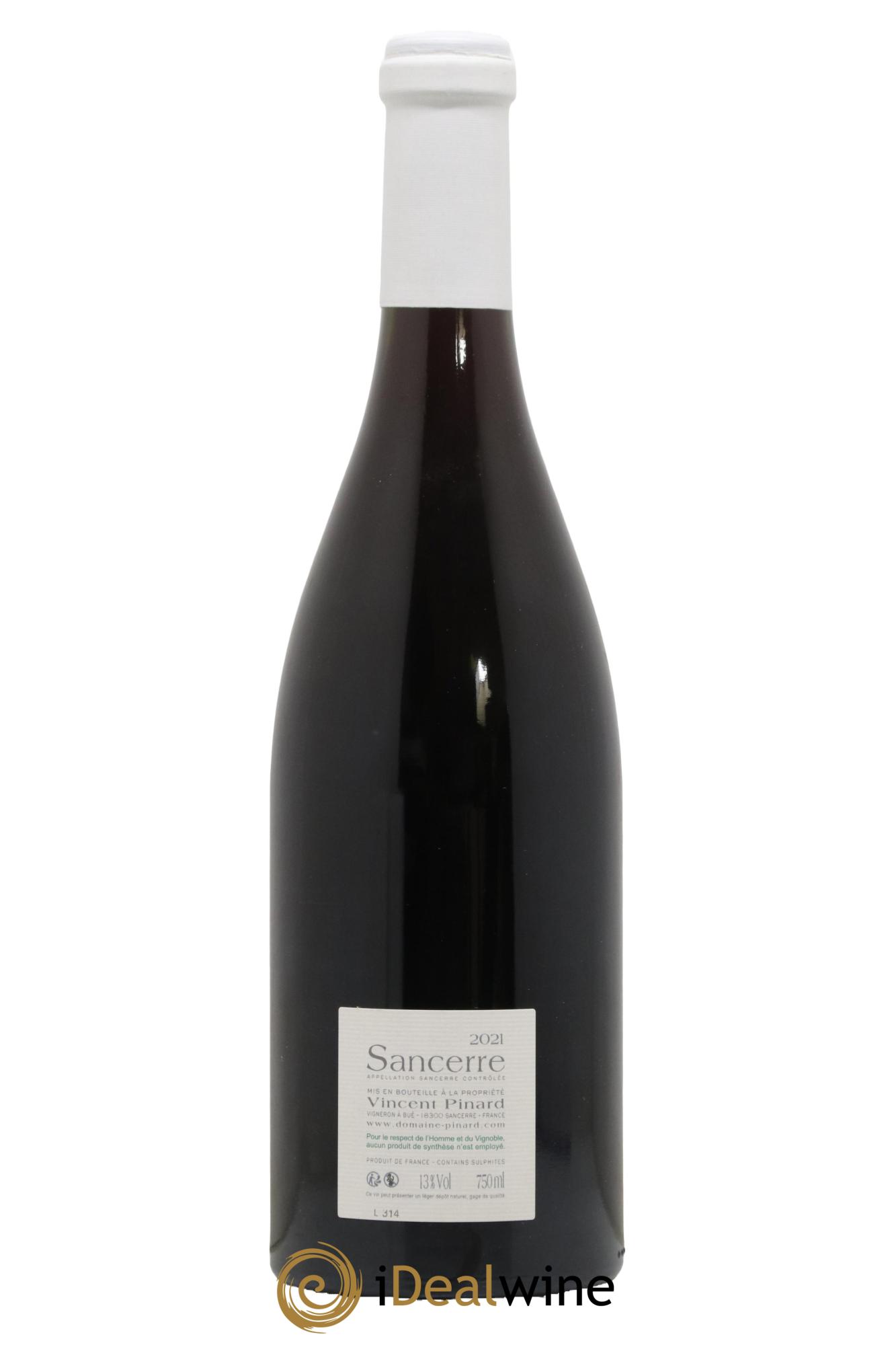 Sancerre Charlouise Vincent Pinard 2021 - Lot de 1 bouteille - 1