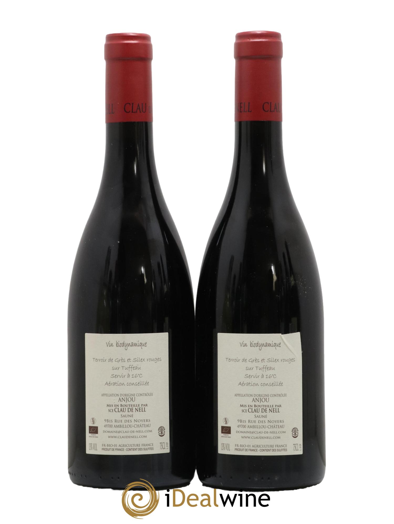Anjou Cabernet franc Clau de Nell 2017 - Lot de 2 bouteilles - 1