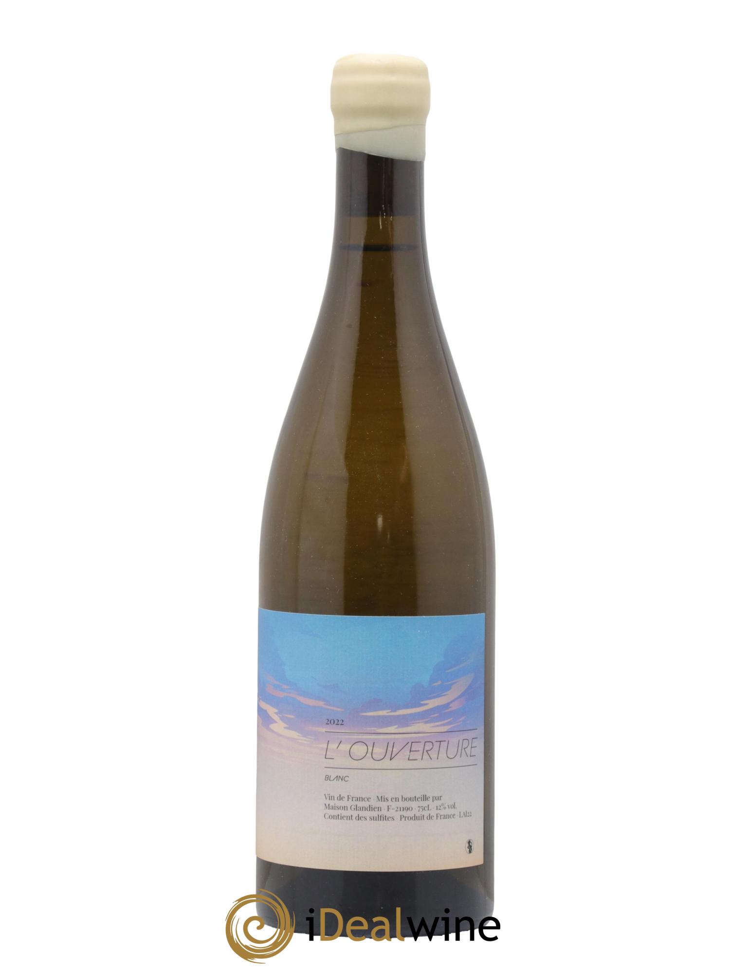 Vin de France L'Ouverture Maison Glandien 2022 - Lot de 1 bouteille - 0