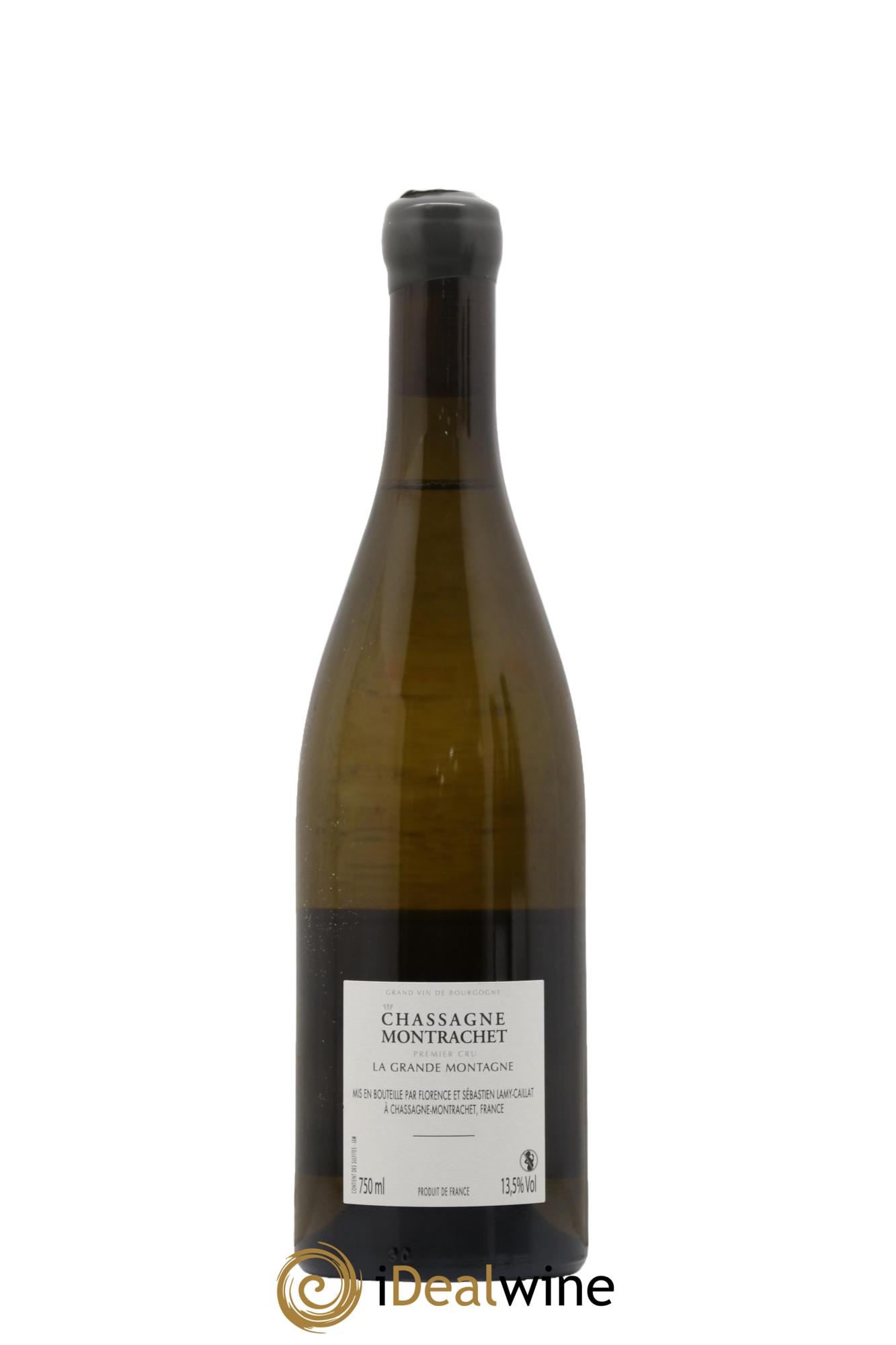 Chassagne-Montrachet 1er Cru La Grande Montagne Lamy-Caillat (Domaine)  2018 - Lot de 1 bouteille - 1