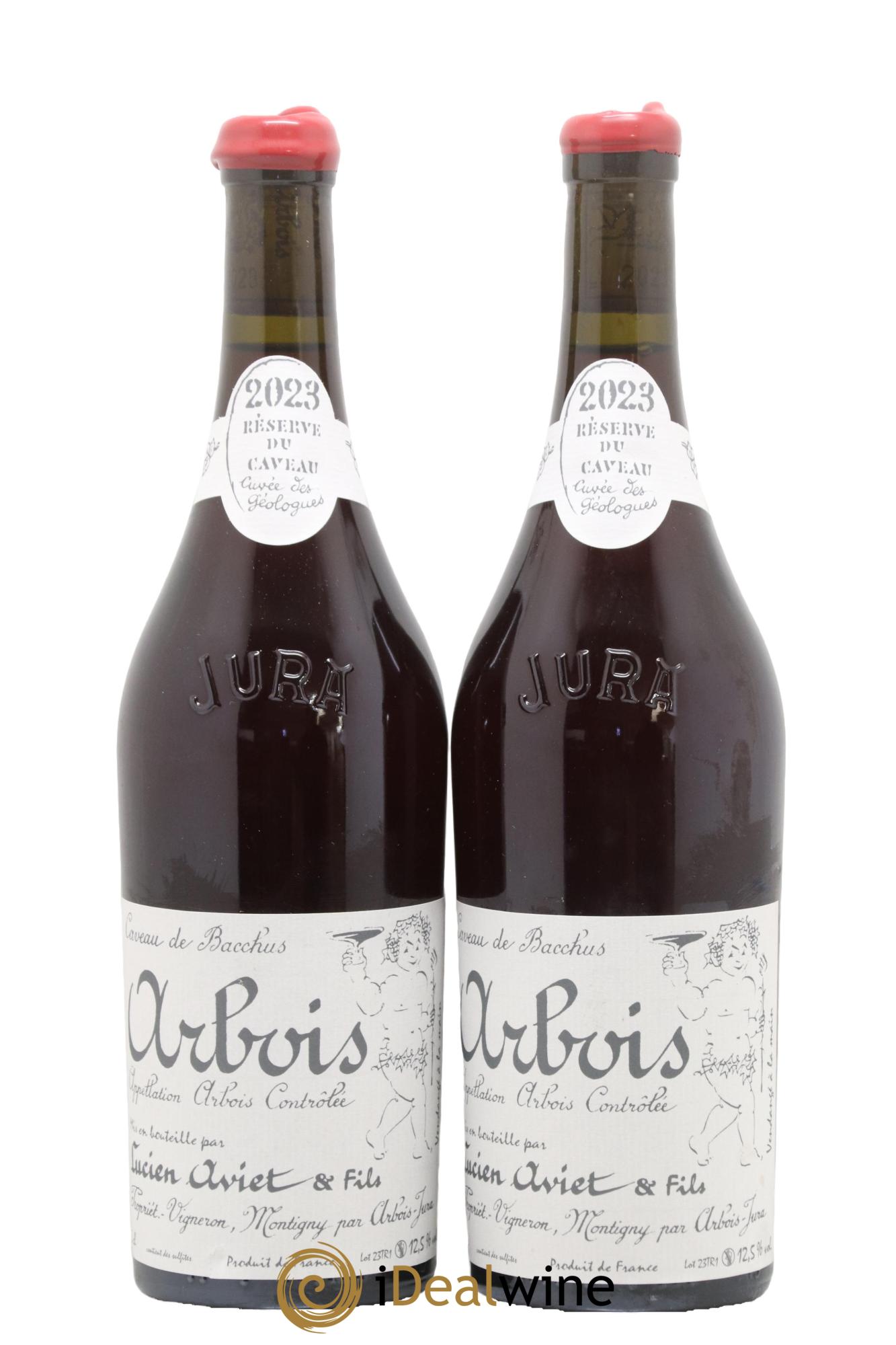 Arbois Cuvée des Géologues Lucien Aviet et Fils 2023 - Lot de 2 bouteilles - 0