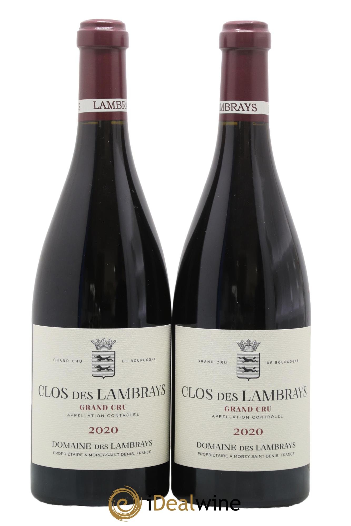 Clos des Lambrays Grand Cru Domaine des Lambrays 2020 - Lot de 2 bouteilles - 0