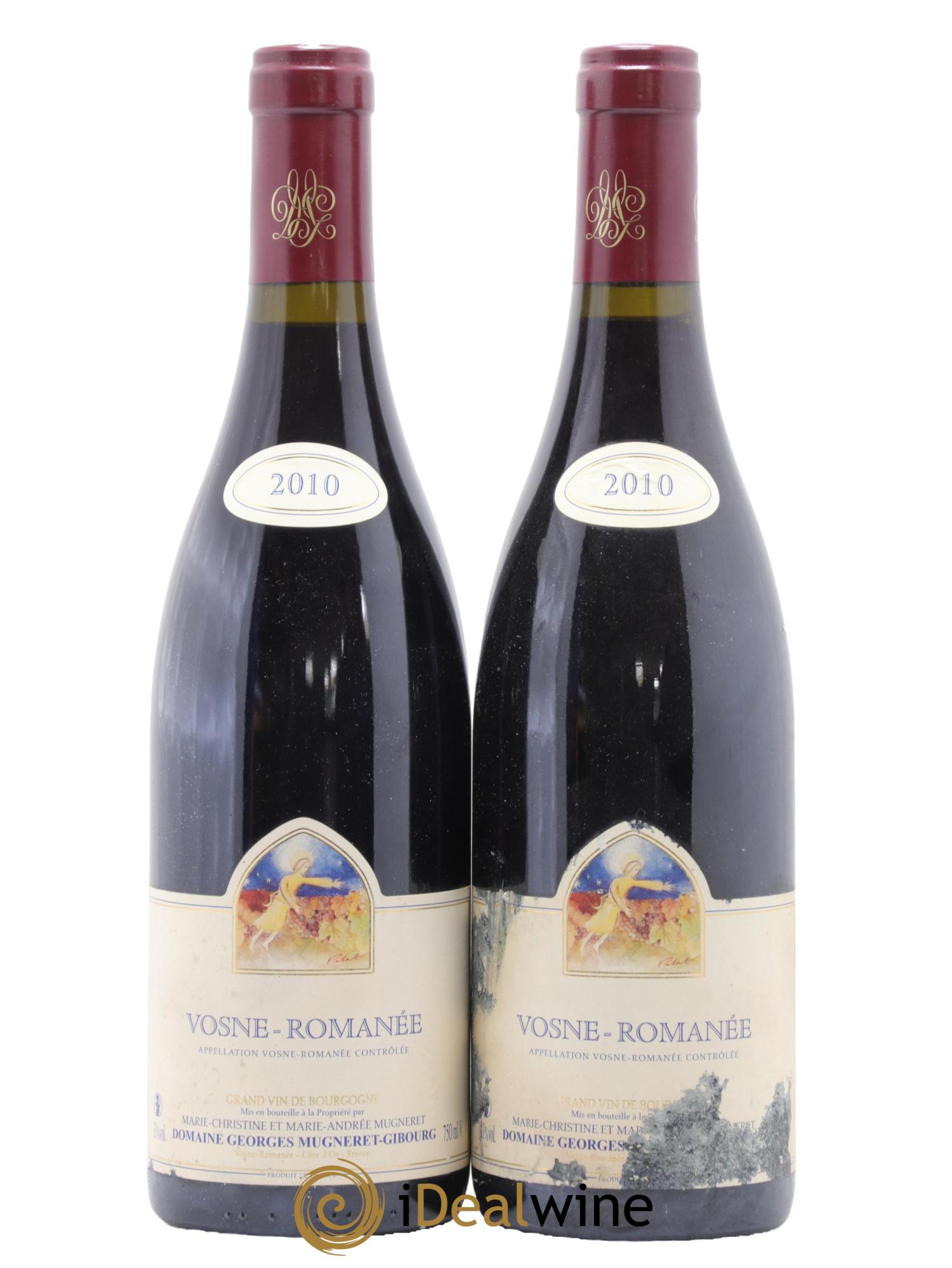 Vosne-Romanée Mugneret-Gibourg (Domaine) 2010 - Lot de 2 bouteilles - 0