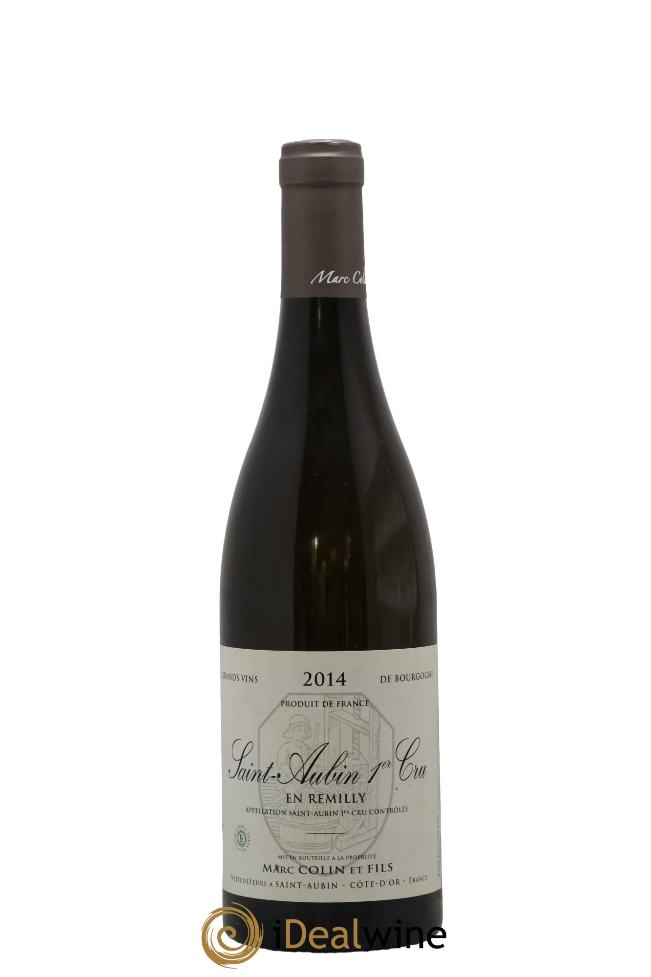Saint-Aubin 1er Cru En Rémilly Marc Colin & Fils 2014 - Lot de 1 bouteille - 0