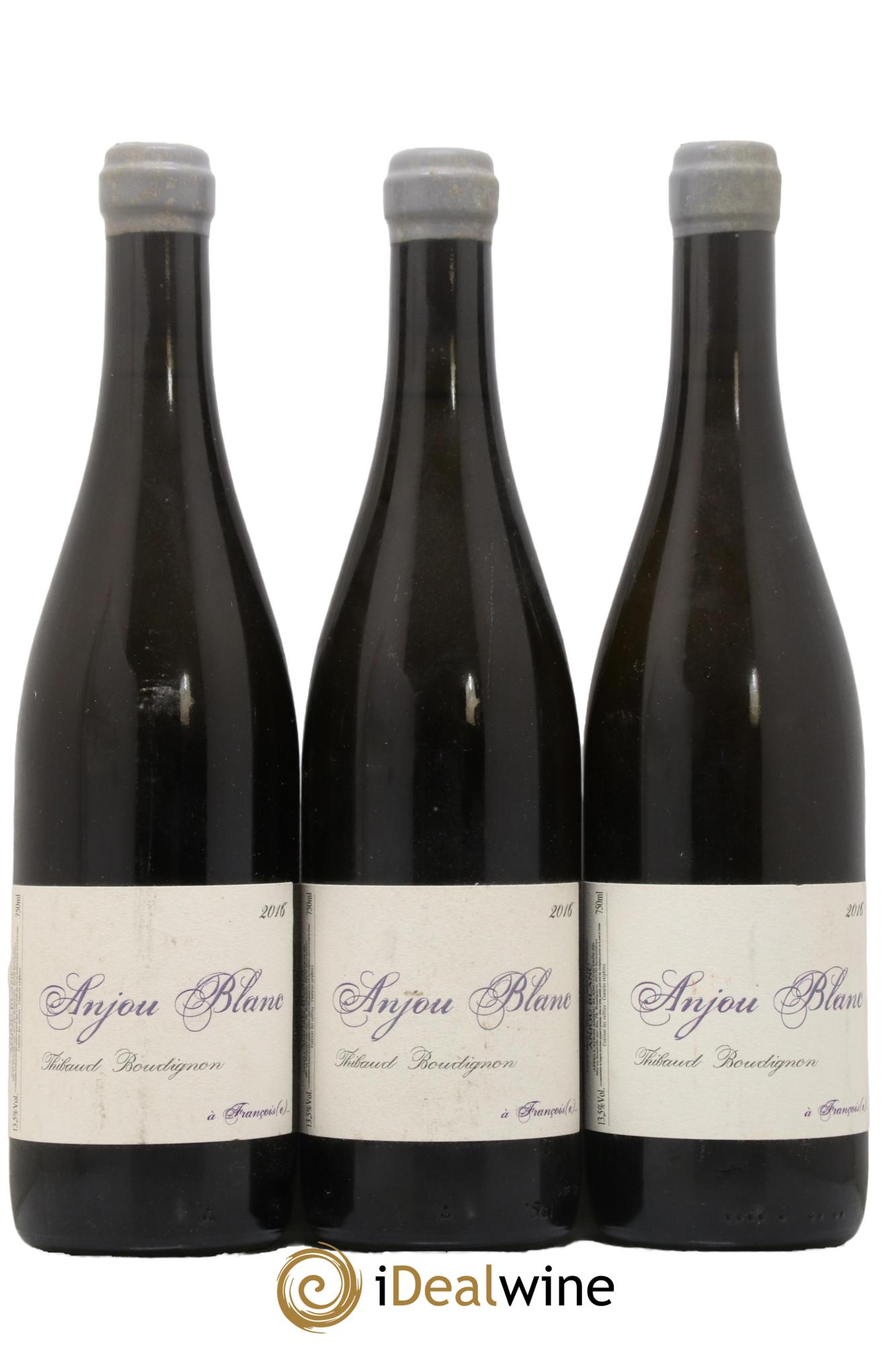 Anjou A François(e) Thibaud Boudignon 2016 - Lotto di 3 bottiglie - 0