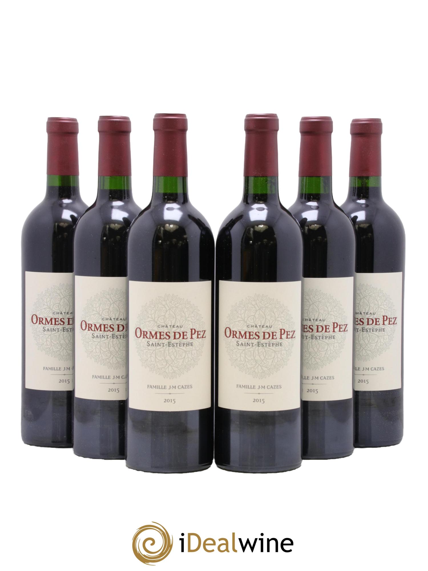 Château les Ormes de Pez 2015 - Lot de 6 bouteilles - 0