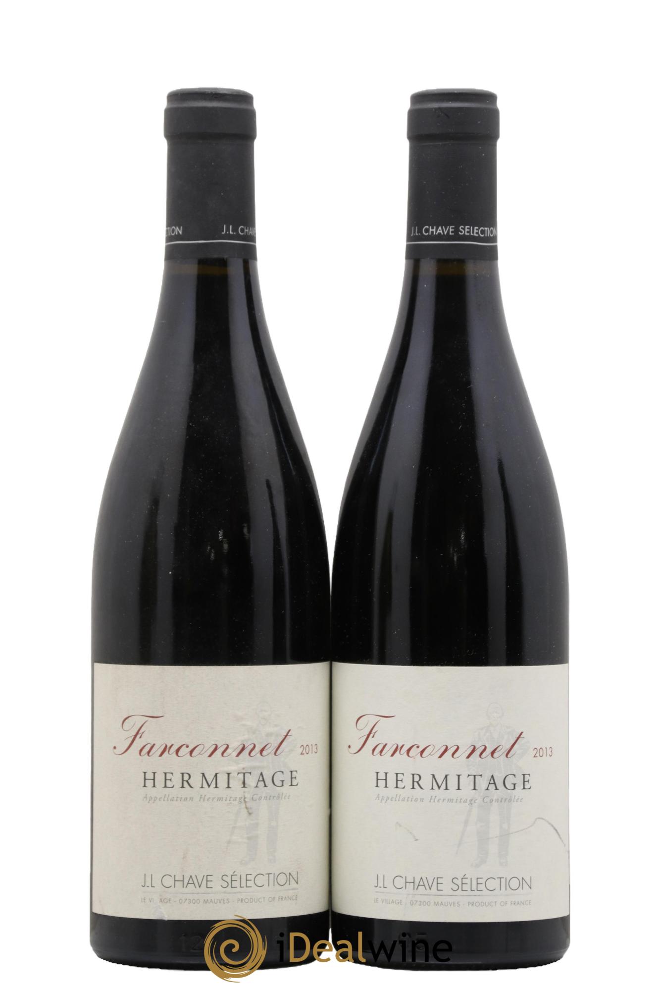 Hermitage Le Farconnet Jean-Louis Chave 2013 - Lot of 2 bottles - 0