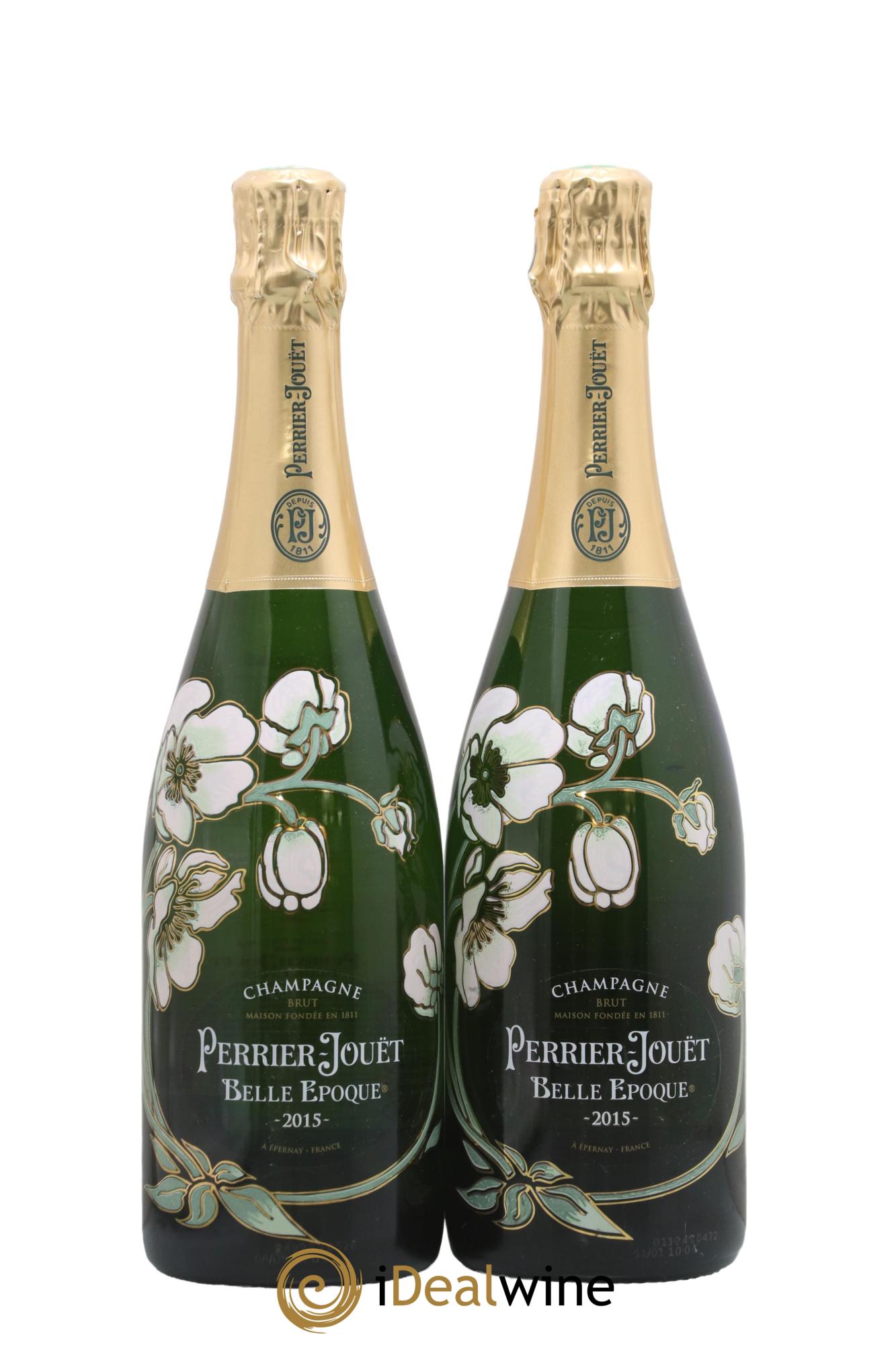 Cuvée Belle Epoque Blanc de Blancs Perrier-Jouët 2015 - Lot de 2 bouteilles - 0