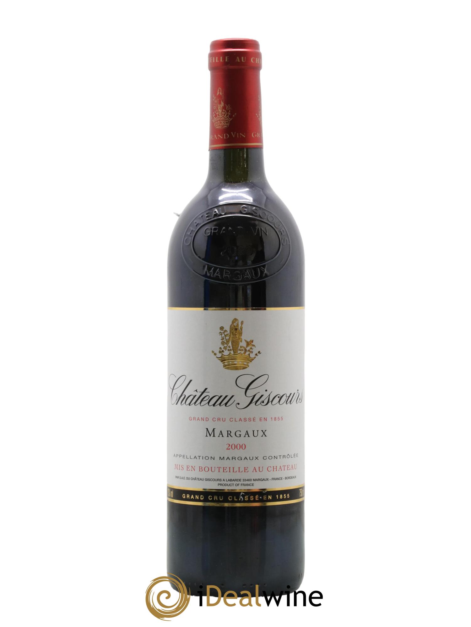 Château Giscours 3ème Grand Cru Classé 2000 - Lot de 1 bouteille - 0