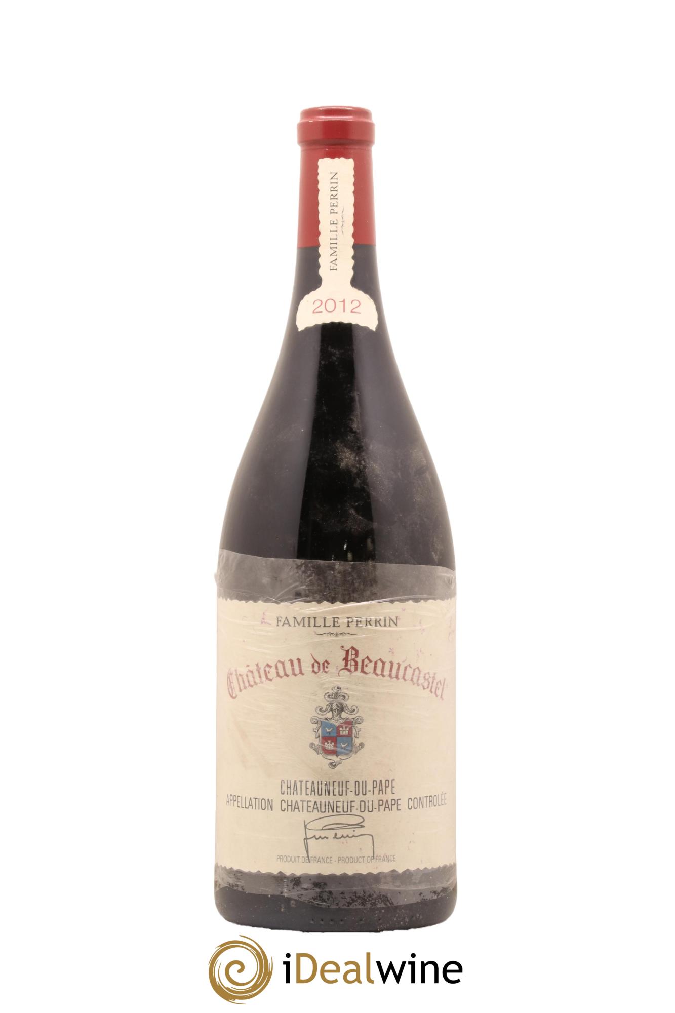 Châteauneuf-du-Pape Château de Beaucastel Famille Perrin 2012 - Lot de 1 magnum - 0