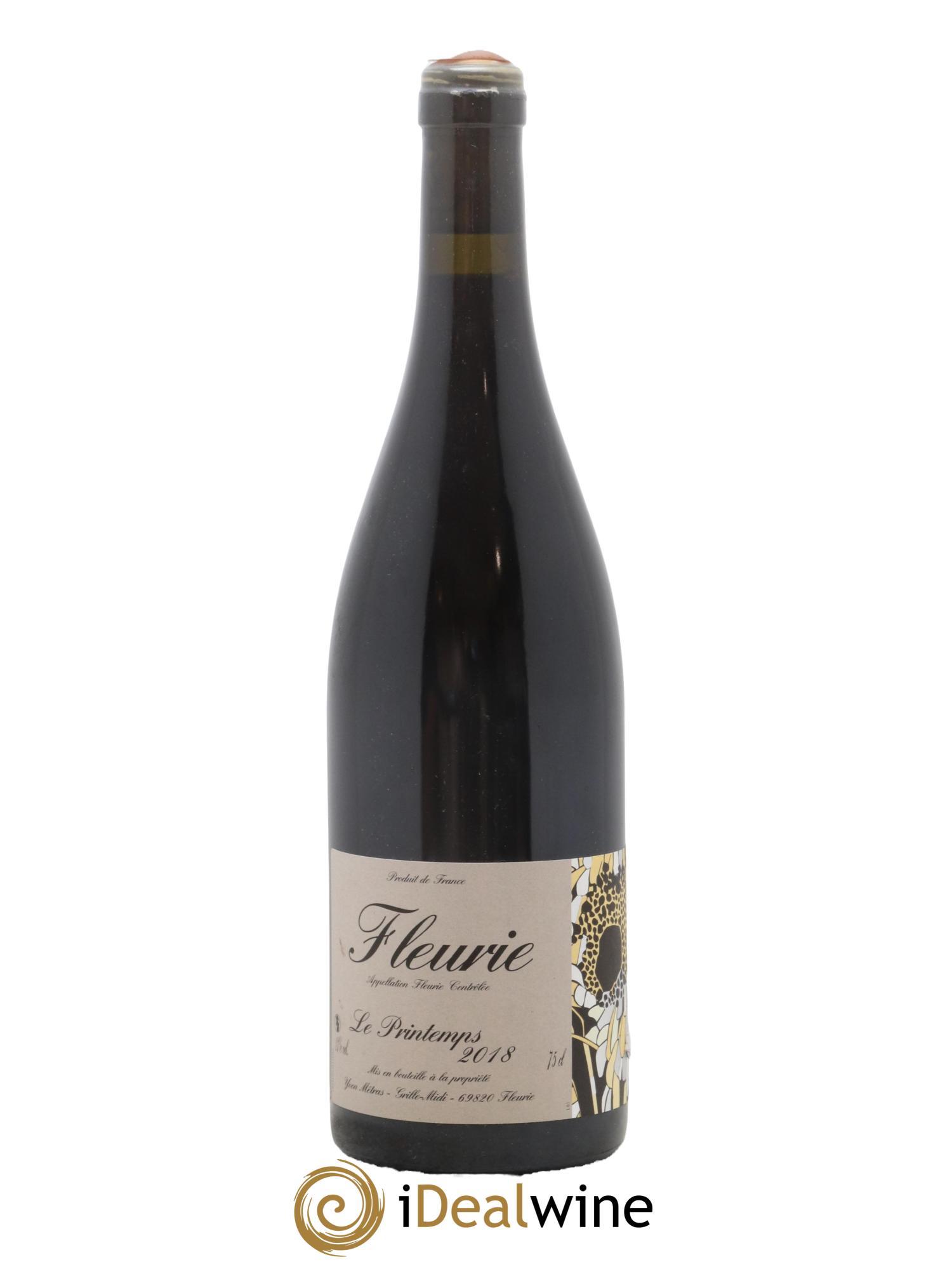 Fleurie Le Printemps Yvon Métras 2018 - Lot de 1 bouteille - 0