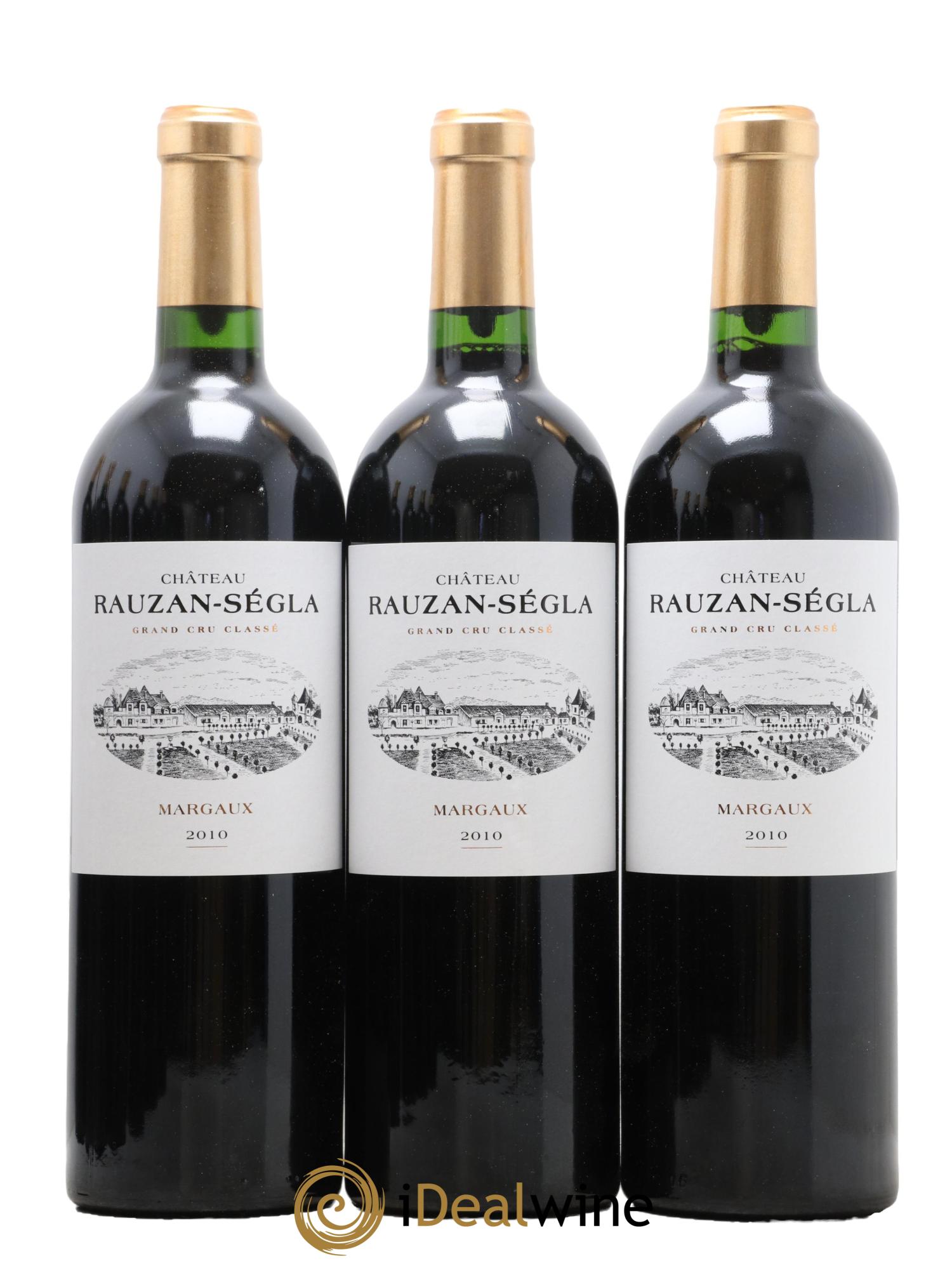 Château Rauzan Ségla Grand Cru Classé 2010 - Posten von 12 Flaschen - 2
