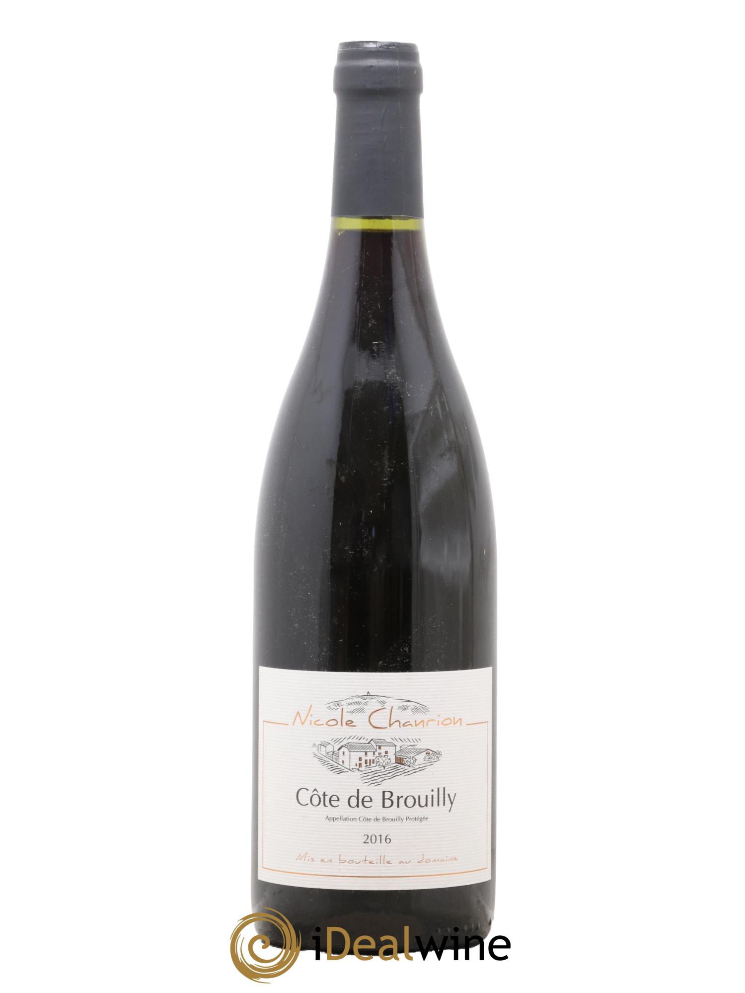 Côte de Brouilly Nicole et Romain Chanrion 2016 - Lot de 1 bouteille - 0