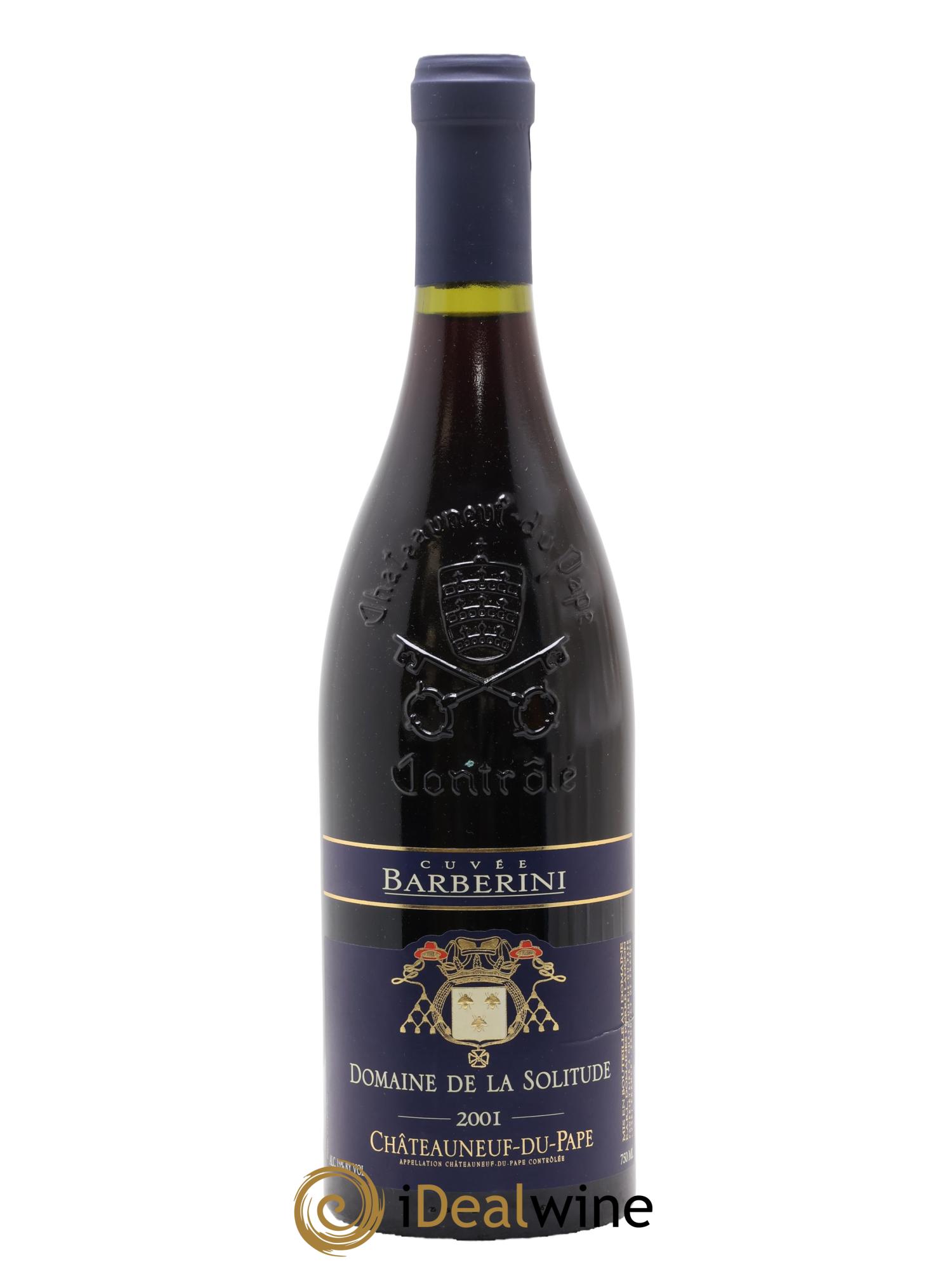 Châteauneuf-du-Pape Barberini Domaine de la Solitude 2001 - Lot de 1 bouteille - 0