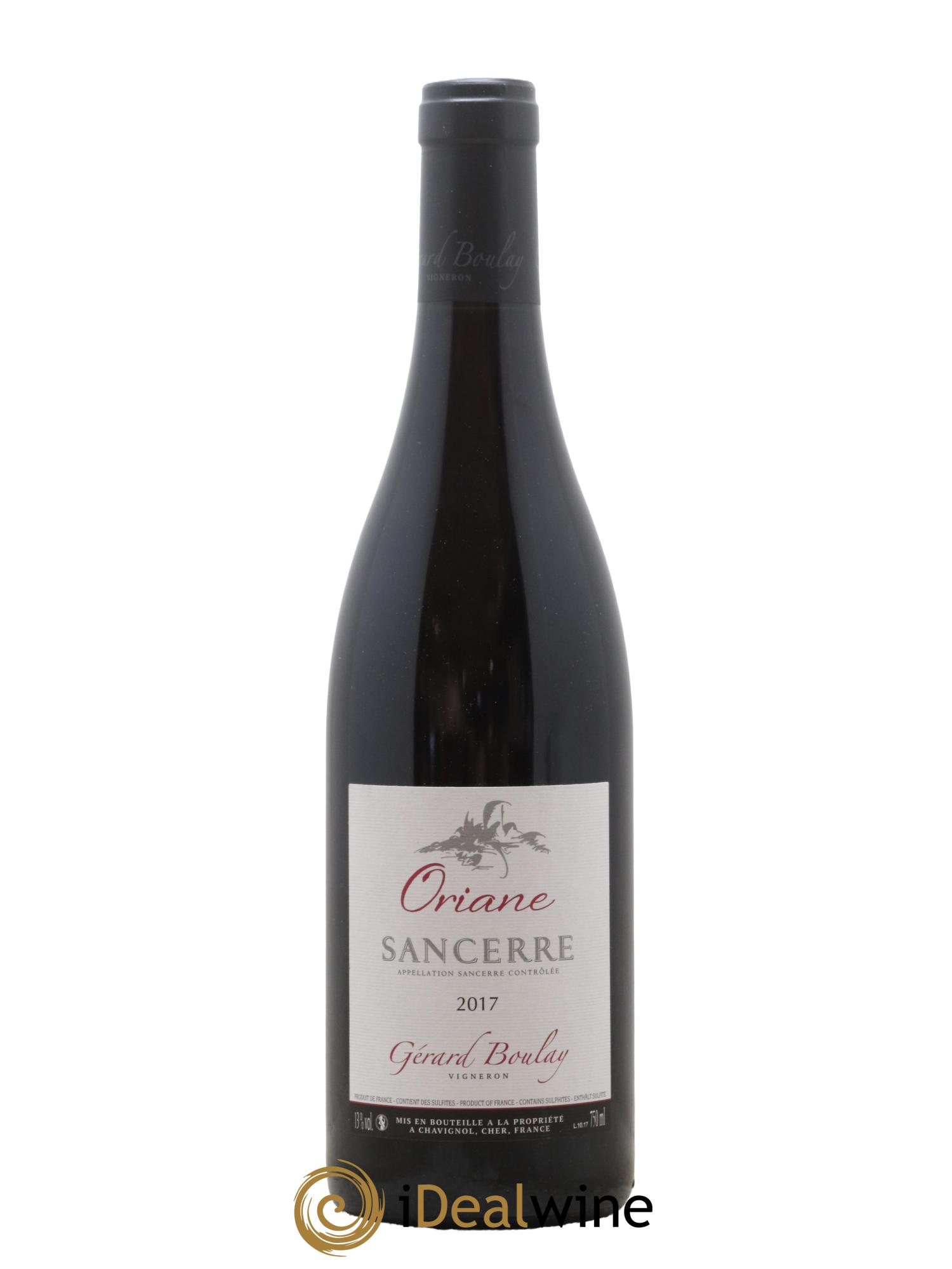 Sancerre Oriane Gérard Boulay 2017 - Lot de 1 bouteille - 0