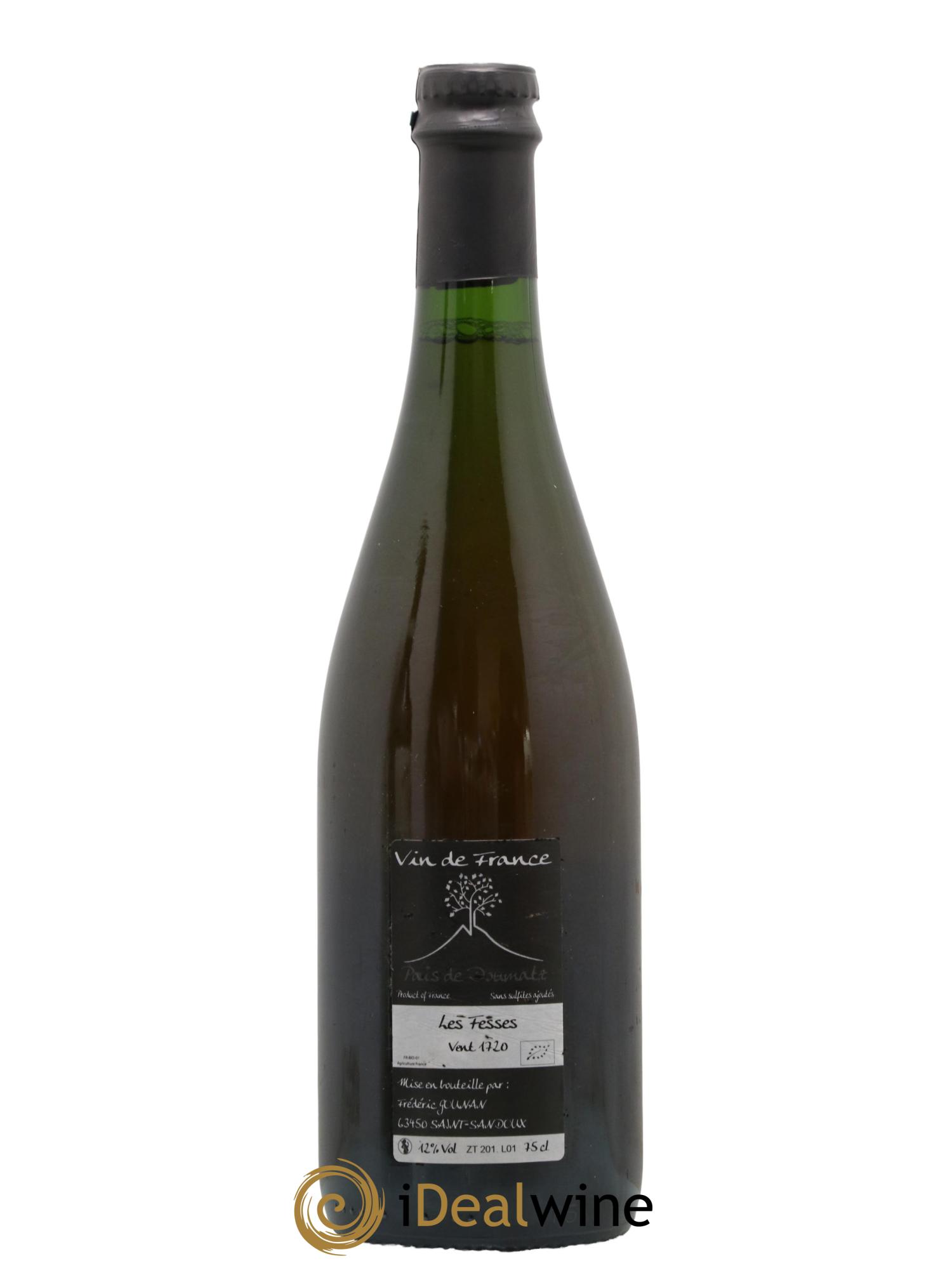 Vin de France Les Fesses Vignoble de l'Arbre Blanc 2017 - Lot de 1 bouteille - 1
