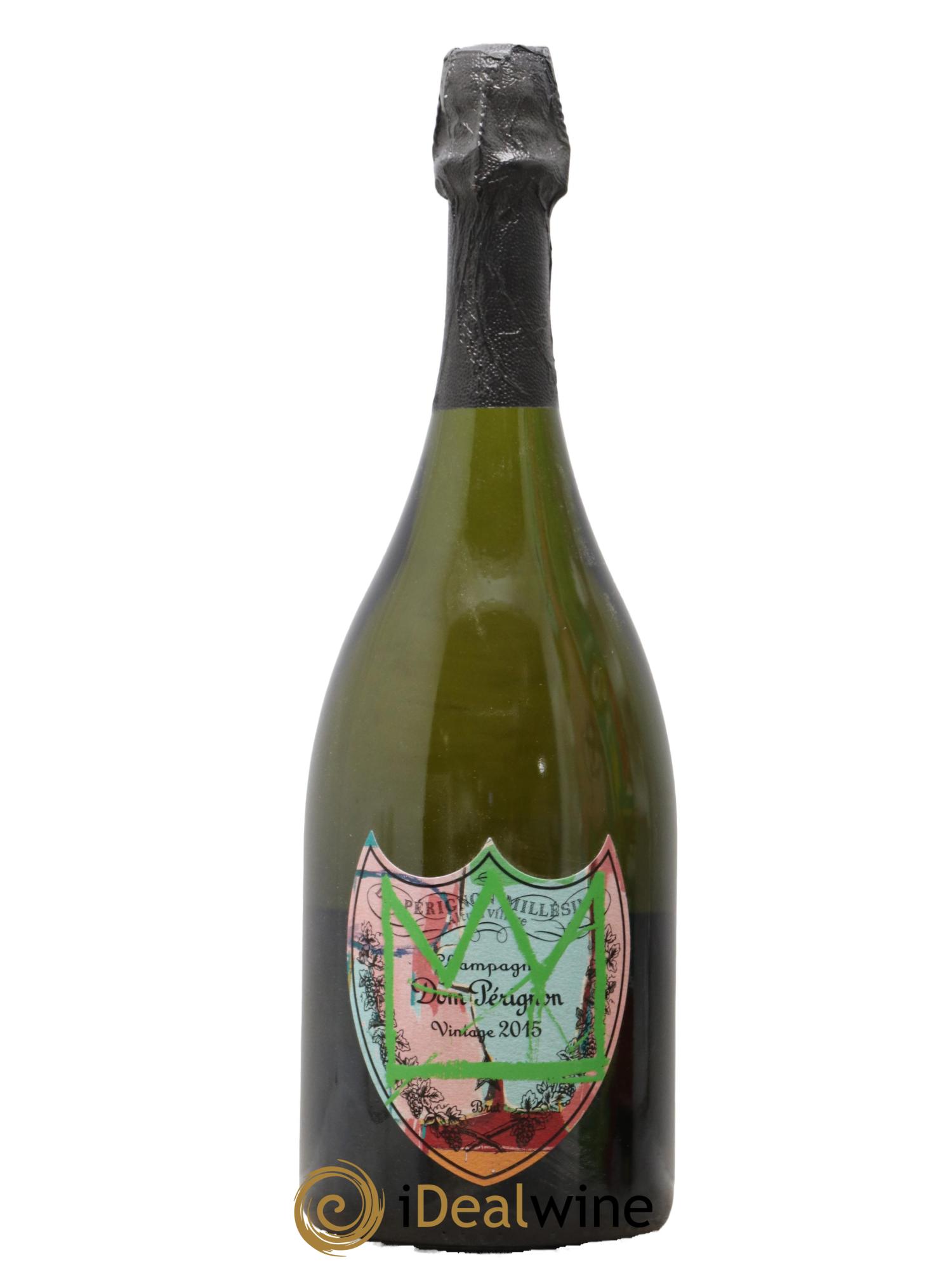 Vintage Edition Limitée Jean-Michel Basquiat verte Dom Pérignon  2015 - Lot of 1 bottle - 1