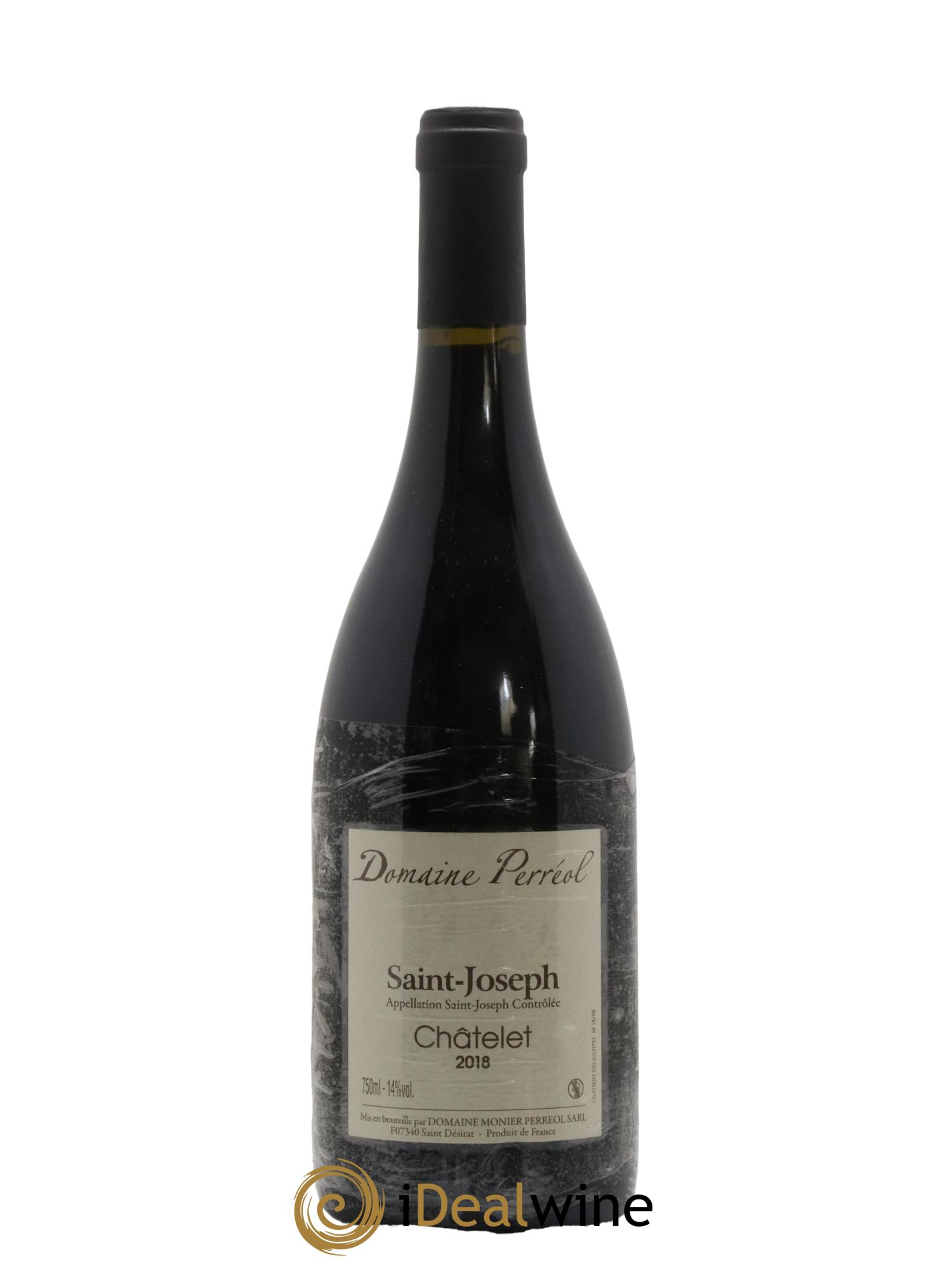 Saint-Joseph Chatelet Domaine Monier Perreol 2018 - Lot de 1 bouteille - 0