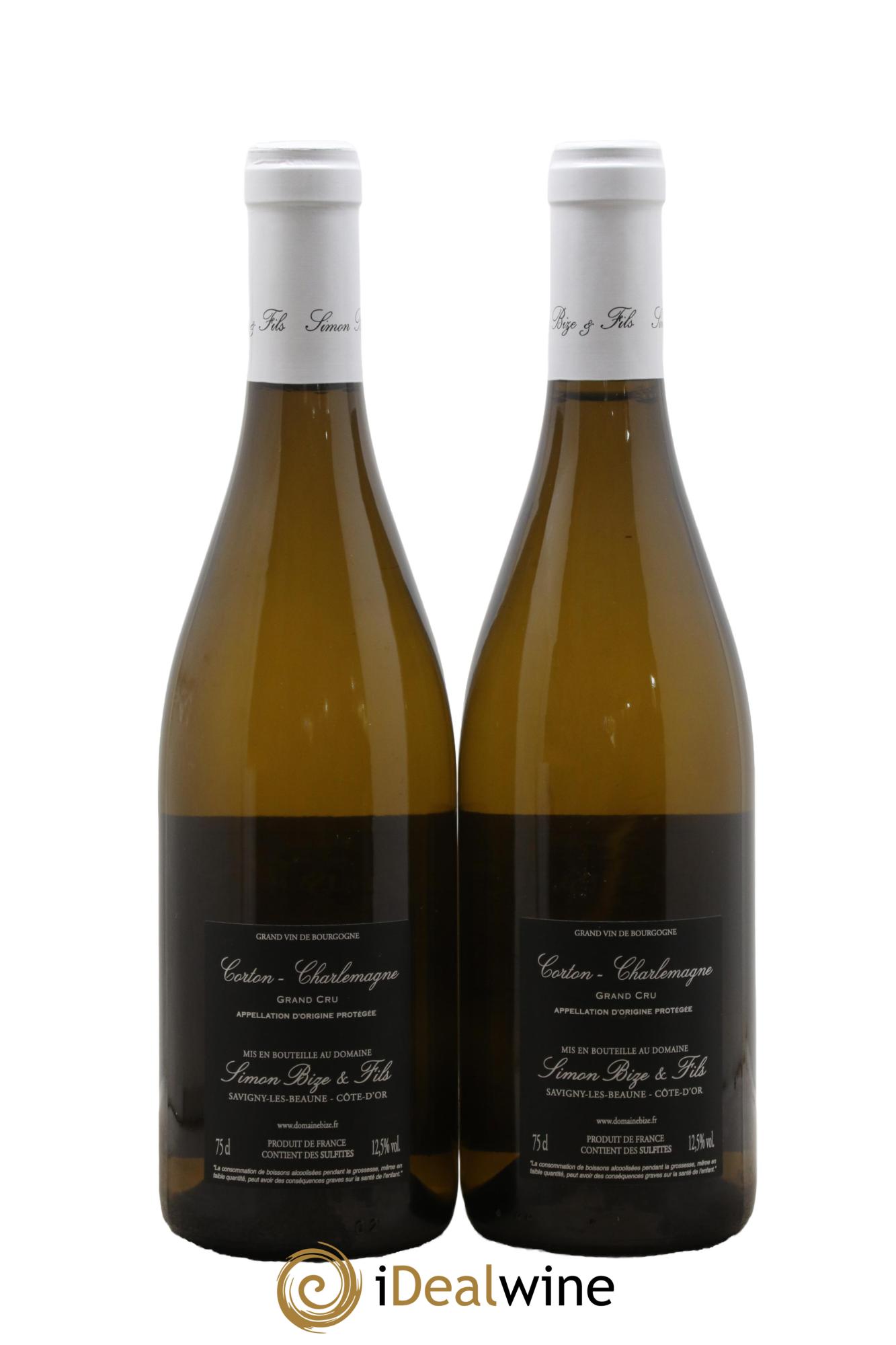 Corton-Charlemagne Grand Cru Simon Bize & Fils 2022 - Lotto di 2 bottiglie - 1