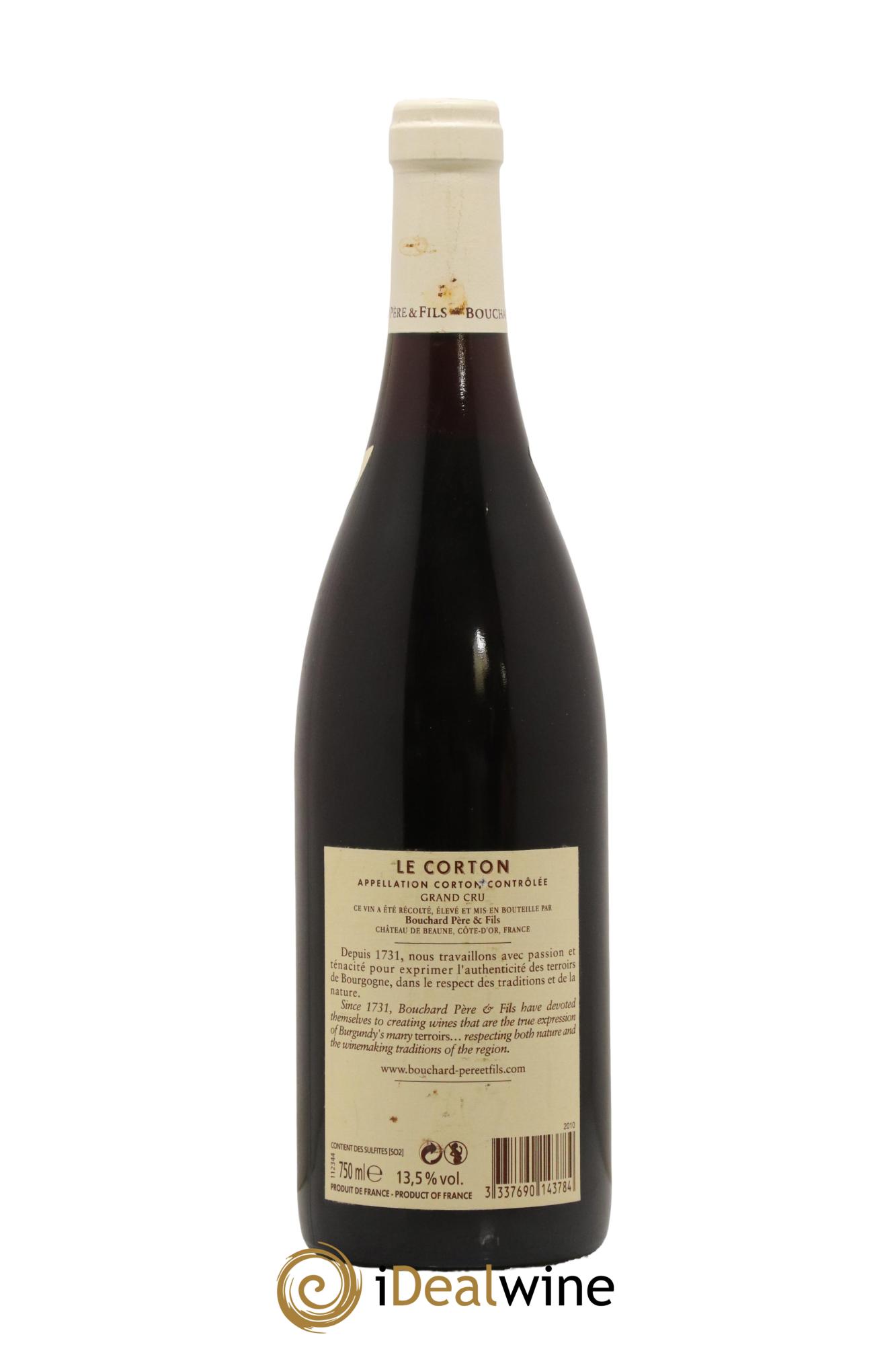 Corton Grand Cru Le Corton Bouchard Père & Fils 2010 - Posten von 1 Flasche - 1