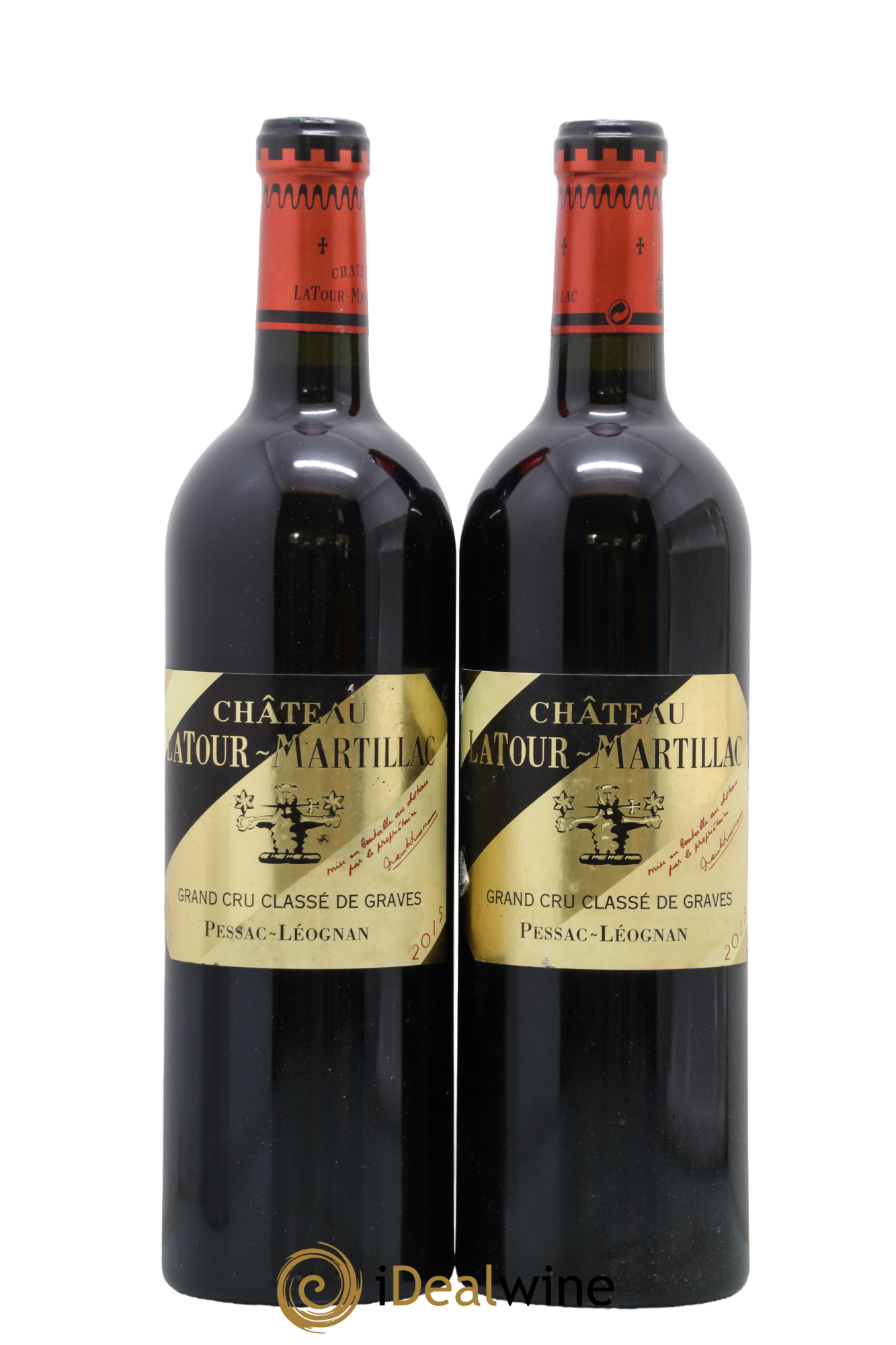 Château Latour-Martillac Cru Classé de Graves 2015 - Lot de 2 bouteilles - 0