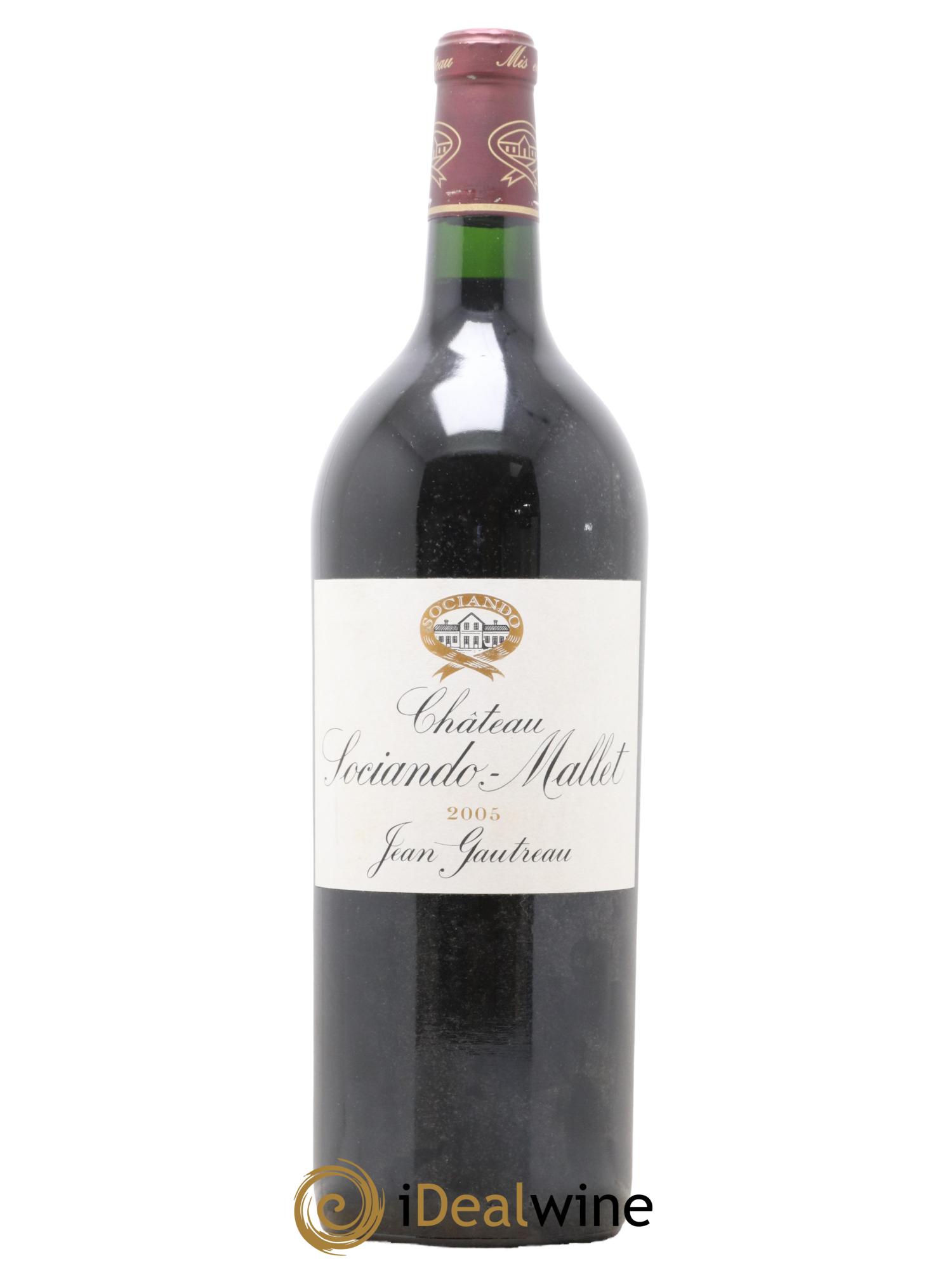 Château Sociando Mallet 2005 - Lot de 1 magnum - 0