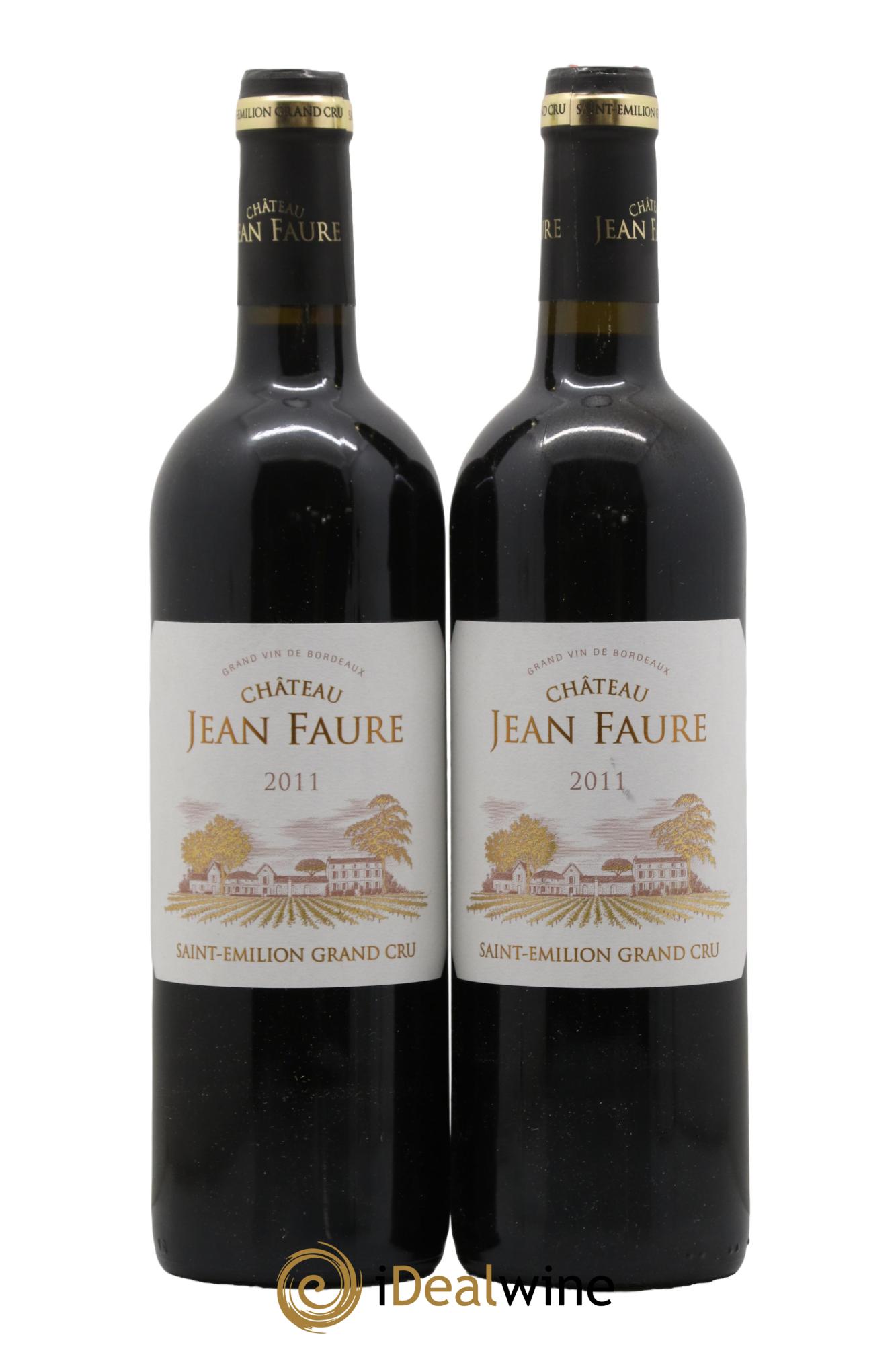 Château Jean Faure Grand Cru Classé 2011 - Lot de 2 bouteilles - 0