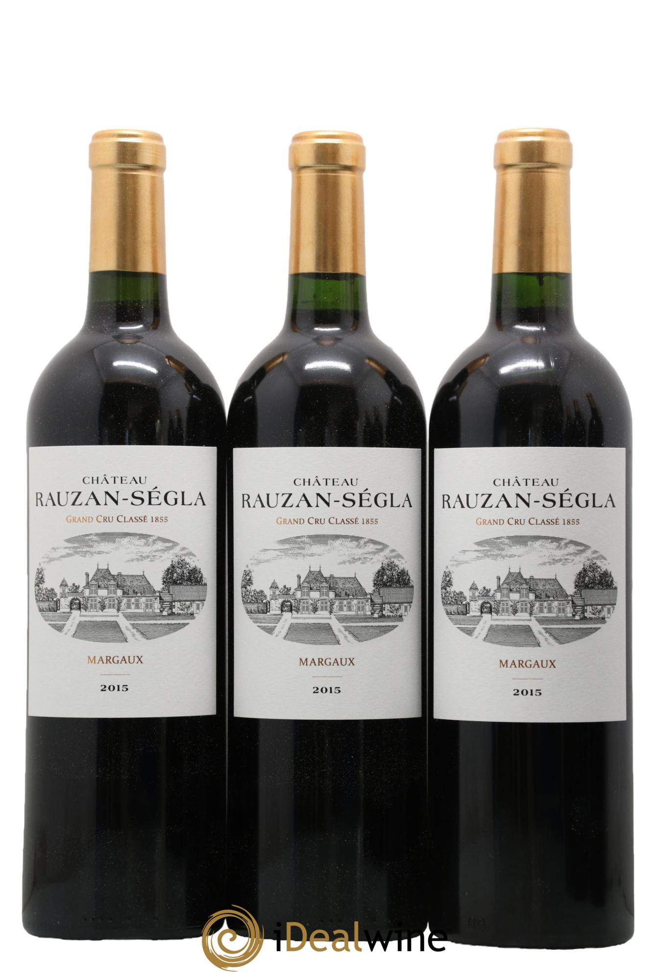 Château Rauzan Ségla Grand Cru Classé 2015 - Lot de 6 bouteilles - 2