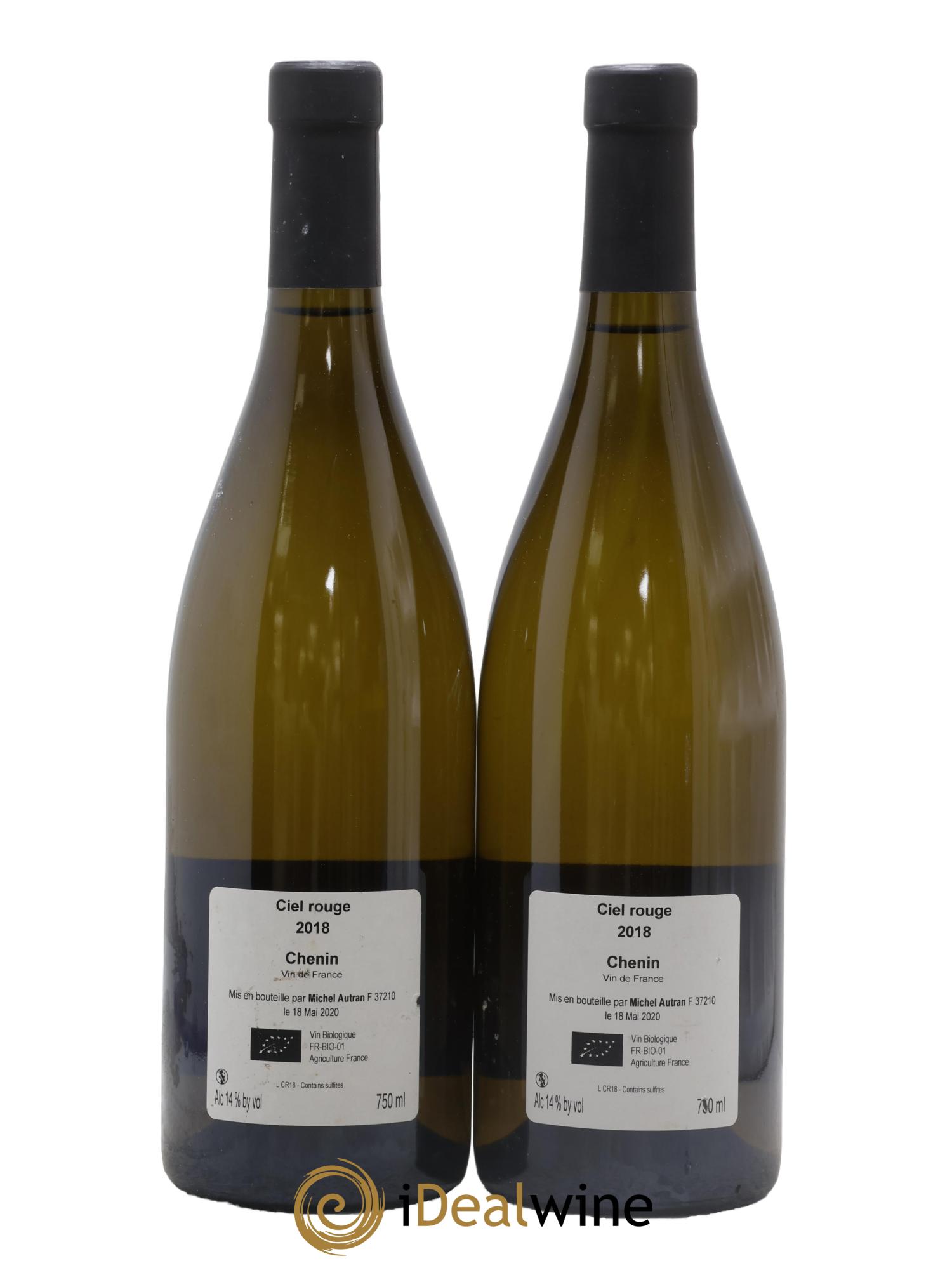 Vin de France Ciel Rouge Michel Autran 2018 - Lot de 2 bouteilles - 1