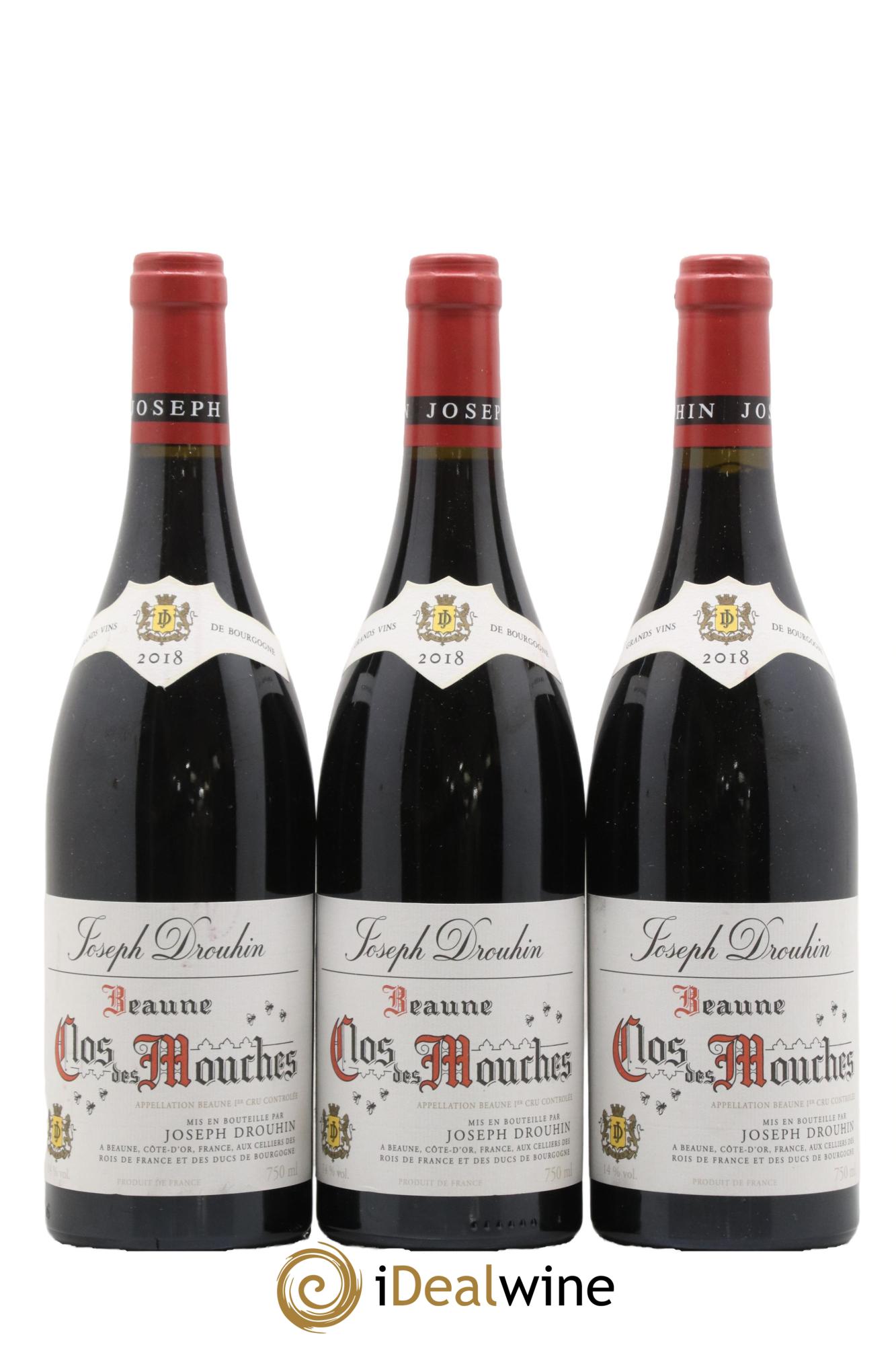 Beaune 1er Cru Clos des Mouches Joseph Drouhin 2018 - Lotto di 3 bottiglie - 0