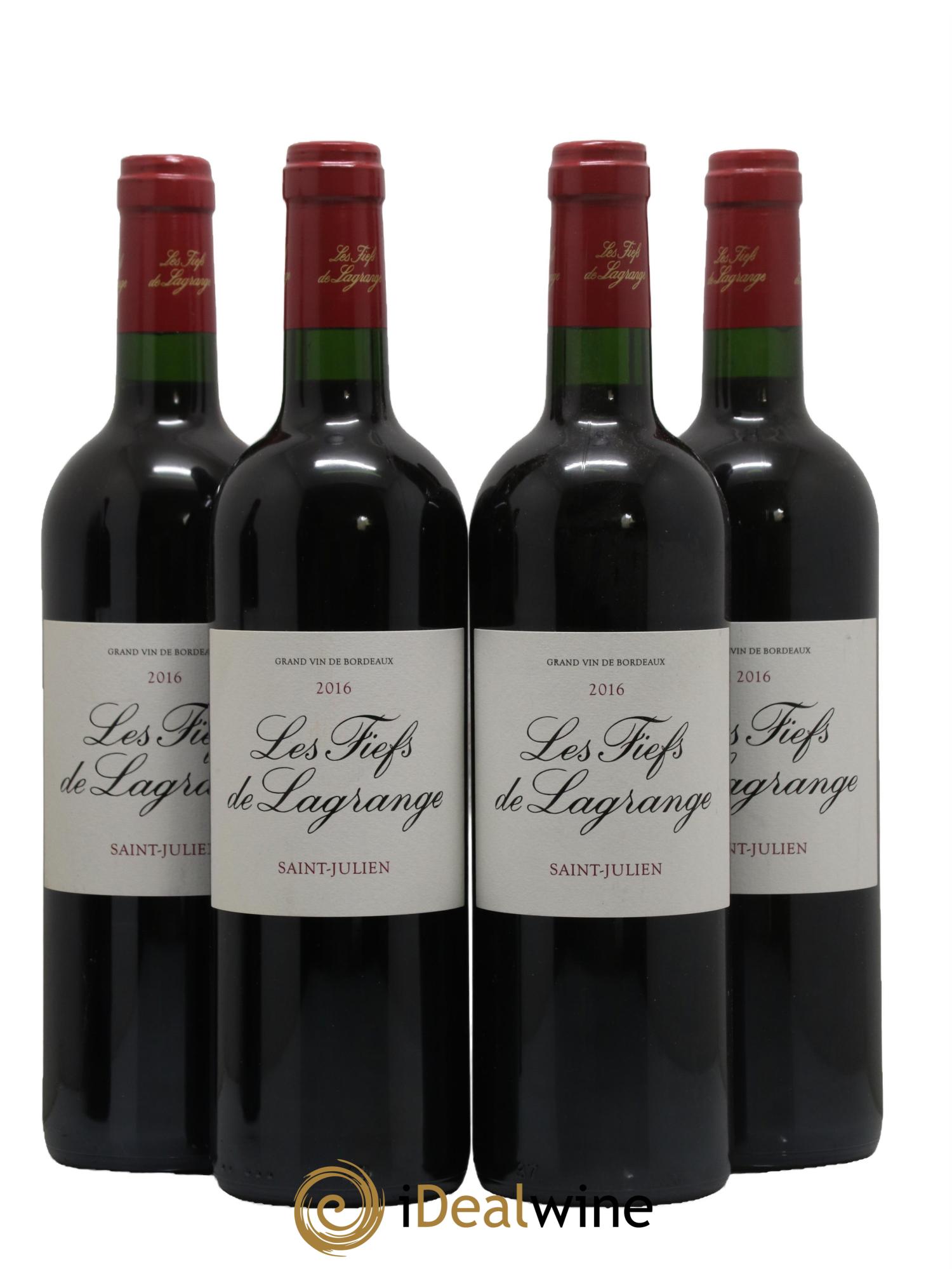 Les Fiefs de Lagrange Second Vin 2016 - Lot de 4 bouteilles - 0