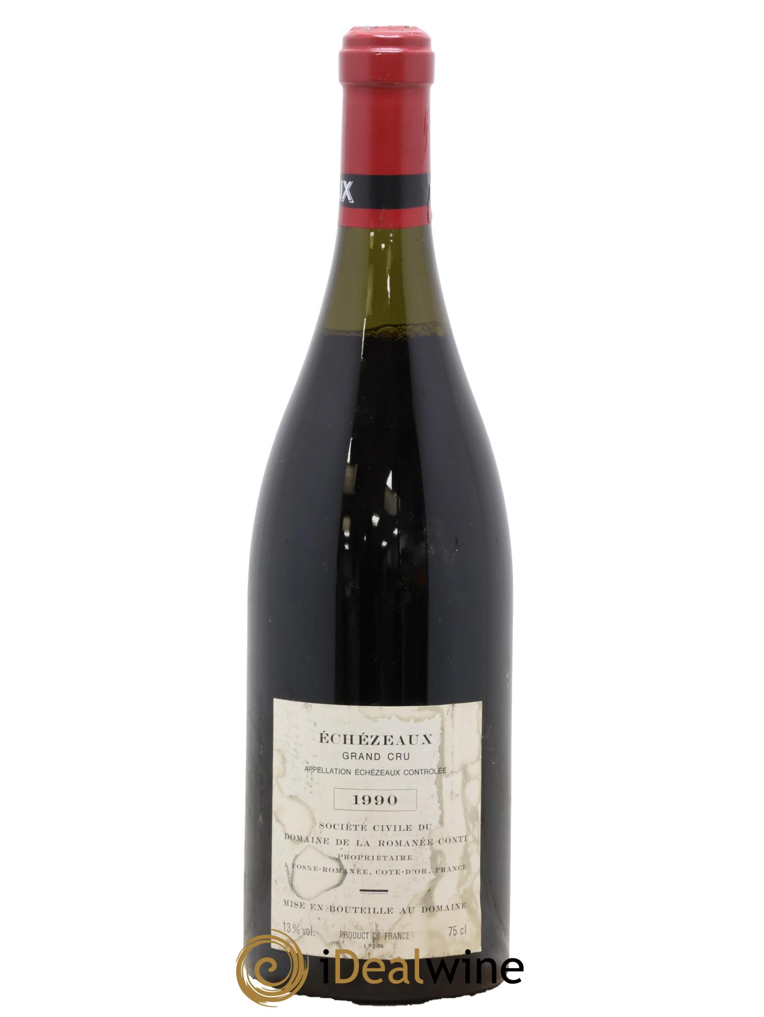 Echezeaux Grand Cru Domaine de la Romanée-Conti 1990 - Lot of 1 bottle - 1