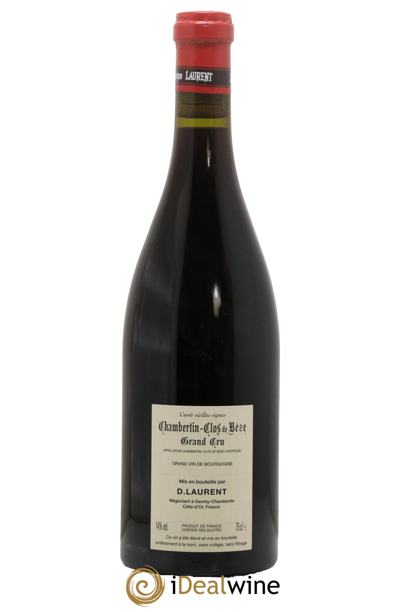 Chambertin Clos de Bèze Grand Cru Grande cuvée Vieilles vignes Dominique Laurent 2019 - Lotto di 1 bottiglia - 1