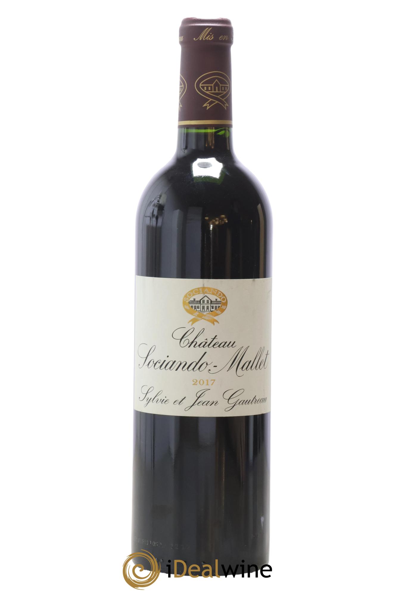 Château Sociando Mallet 2017 - Lot of 1 bottle - 0