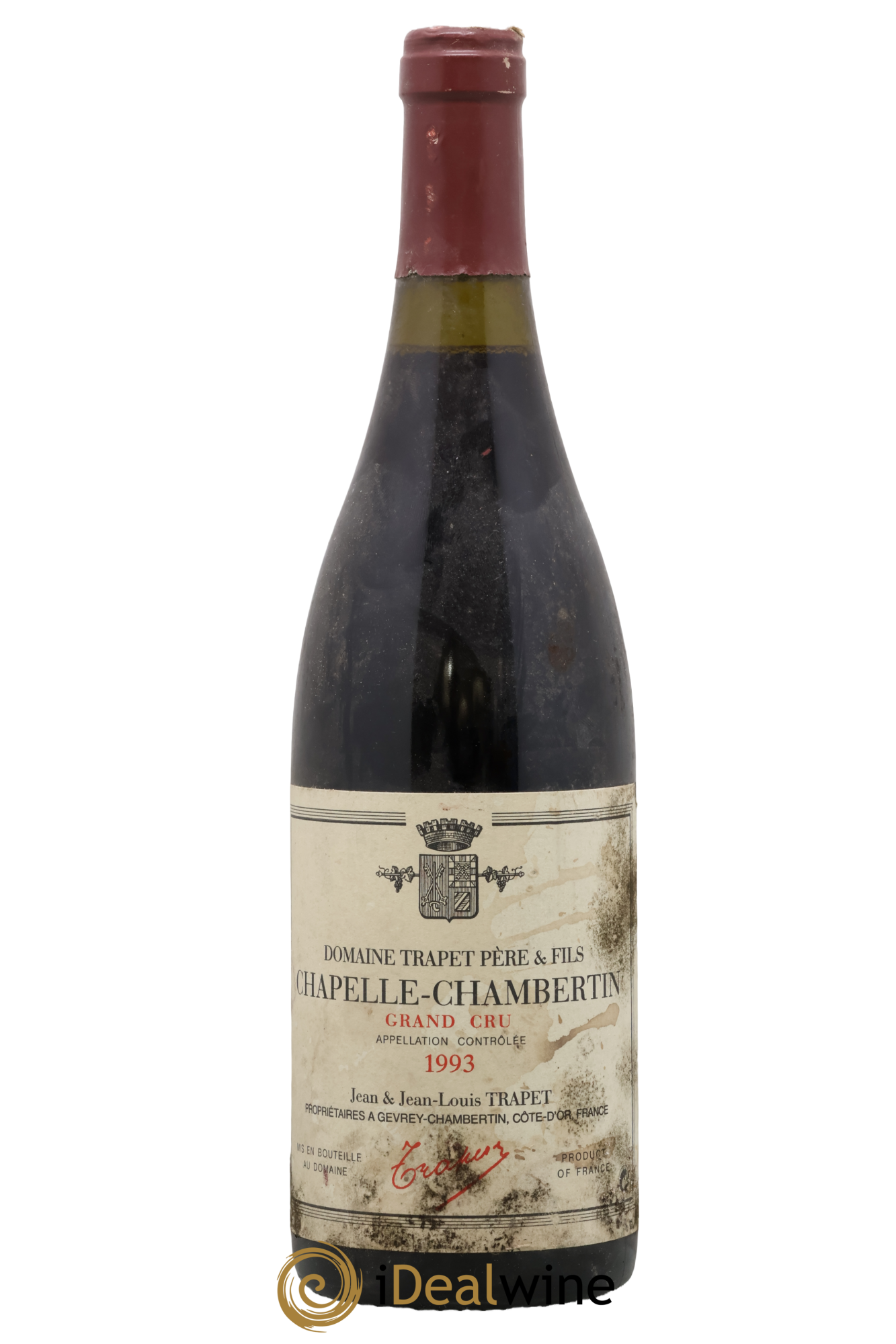 Chapelle-Chambertin Grand Cru Domaine Trapet 1993 - Posten von 1 Flasche - 0