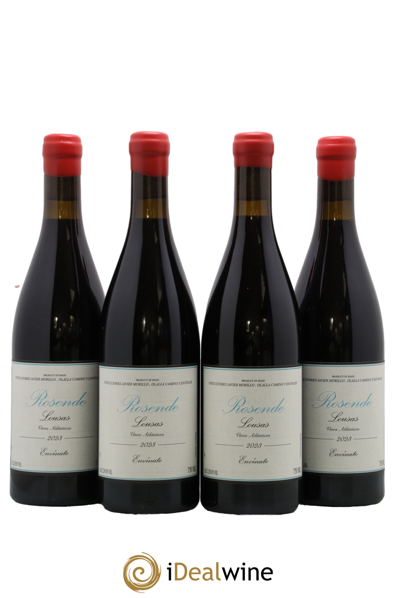 Espagne Ribeira Sacra Rosende Lousas Envinate 2023 - Lot de 4 bouteilles - 0