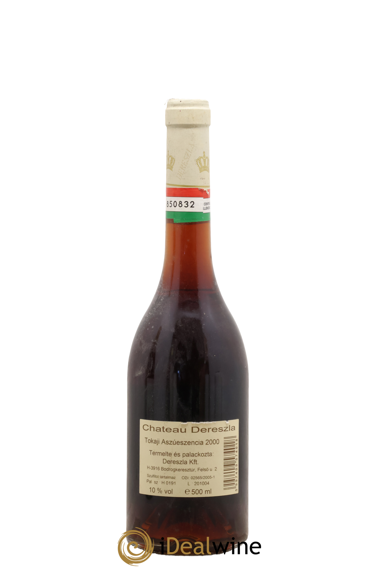 Tokaji Aszú Eszencia Château Dereszla 2000 - Lotto di 1 formato 50cl - 1