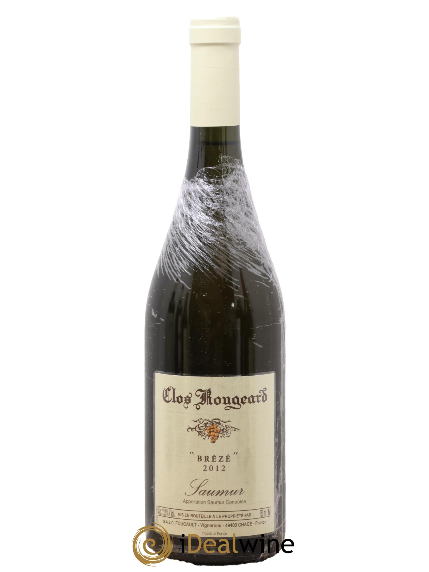 Saumur Brézé Clos Rougeard 2012 - Lot de 1 bouteille - 0