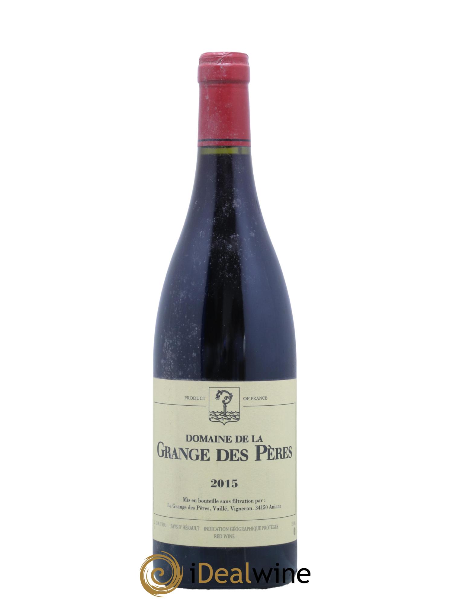 Pays d'Hérault Grange des Pères Laurent Vaillé 2015 - Lot de 1 bouteille - 0