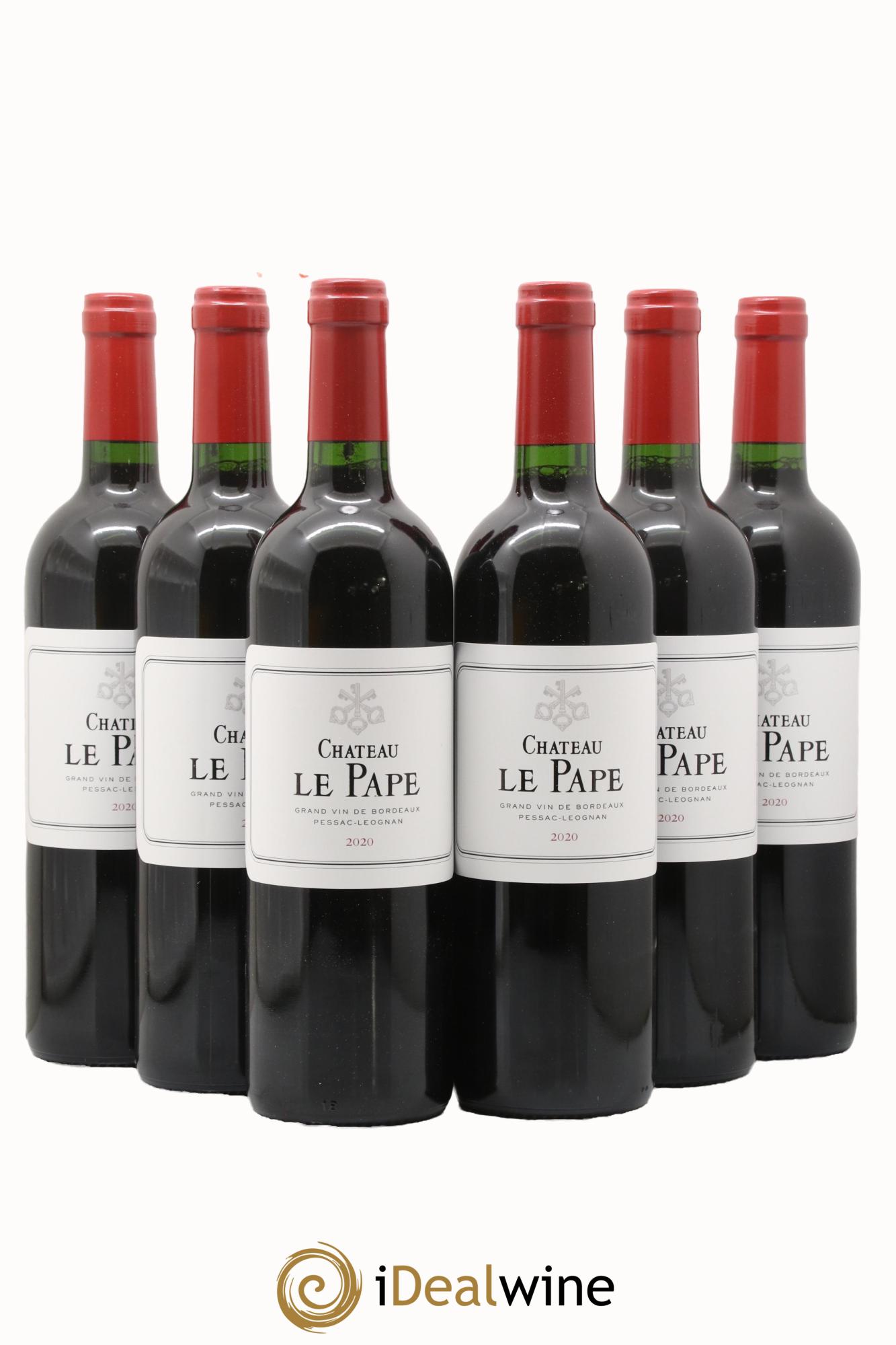 Château Le Pape  2020 - Lot de 6 bouteilles - 0