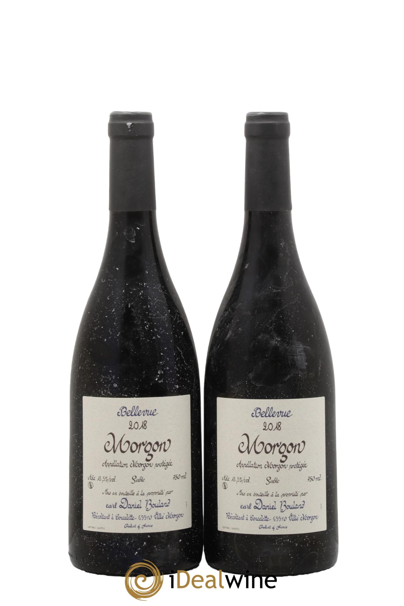 Morgon Bellevue Sable Daniel Bouland (Domaine) 2018 - Lot de 2 bouteilles - 0
