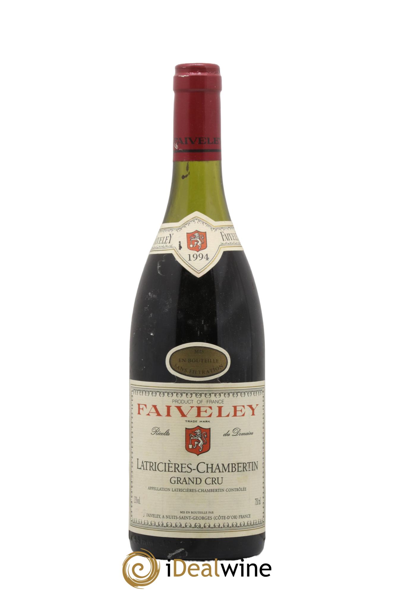 Latricières-Chambertin Grand Cru Faiveley 1994 - Lotto di 1 bottiglia - 0