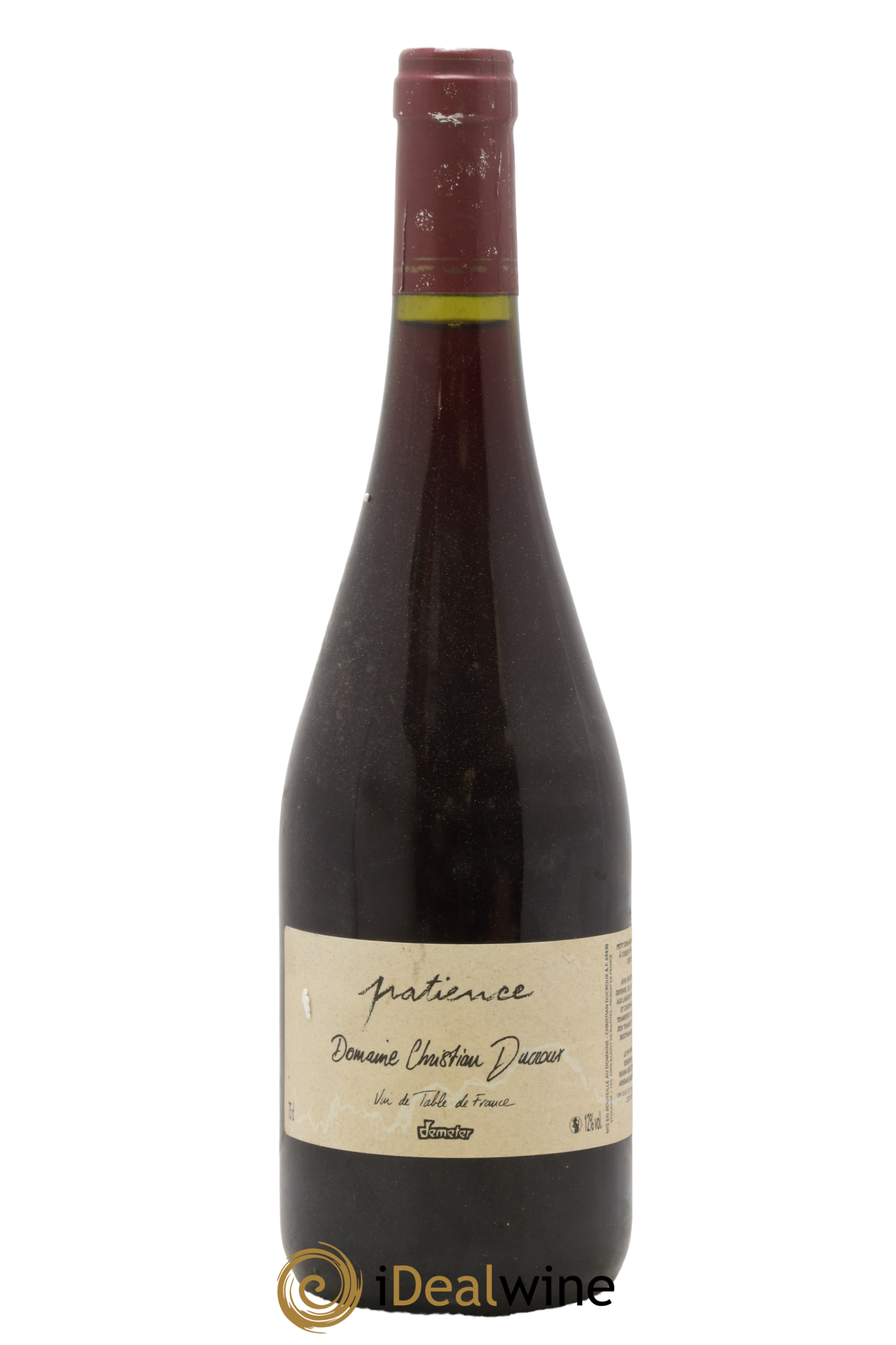 Vin de France Patience Domaine Christian Ducroux 2006 - Lot de 1 bouteille - 0