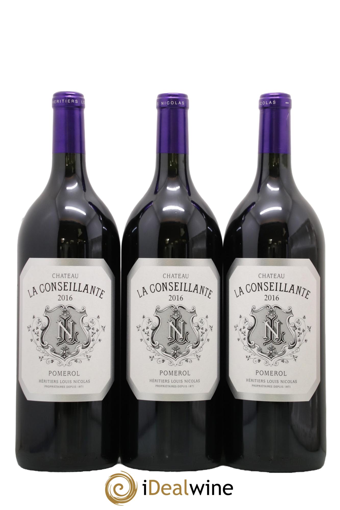 Château la Conseillante 2016 - Lot of 3 magnums - 0