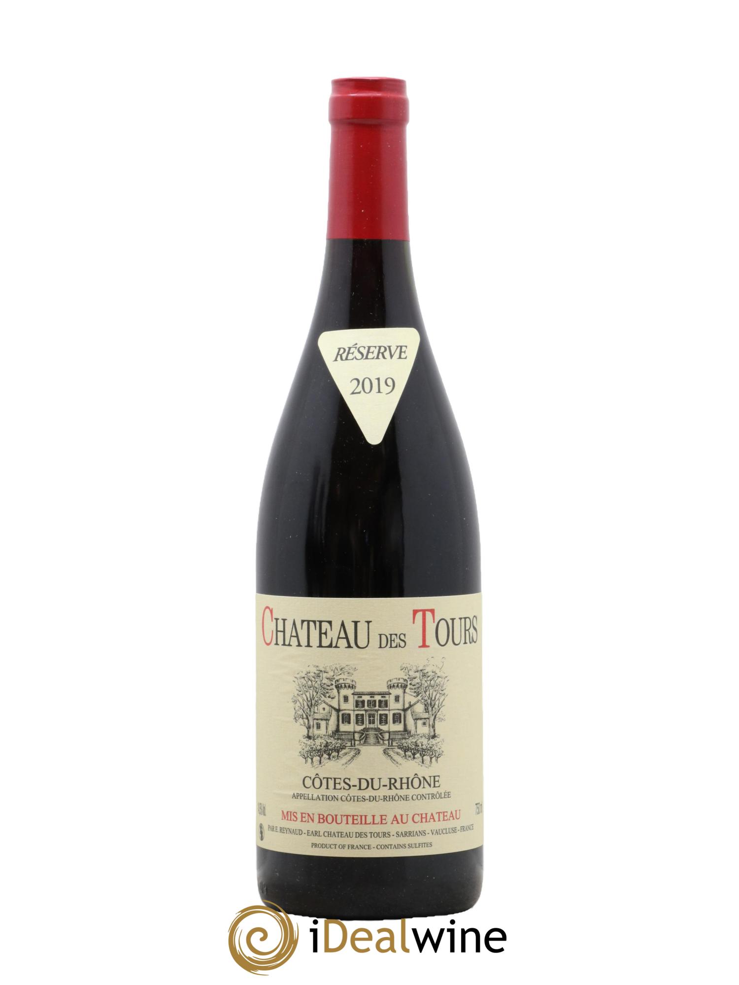 Côtes-du-Rhône Château des Tours Emmanuel Reynaud 2019 - Lot de 1 bouteille - 0