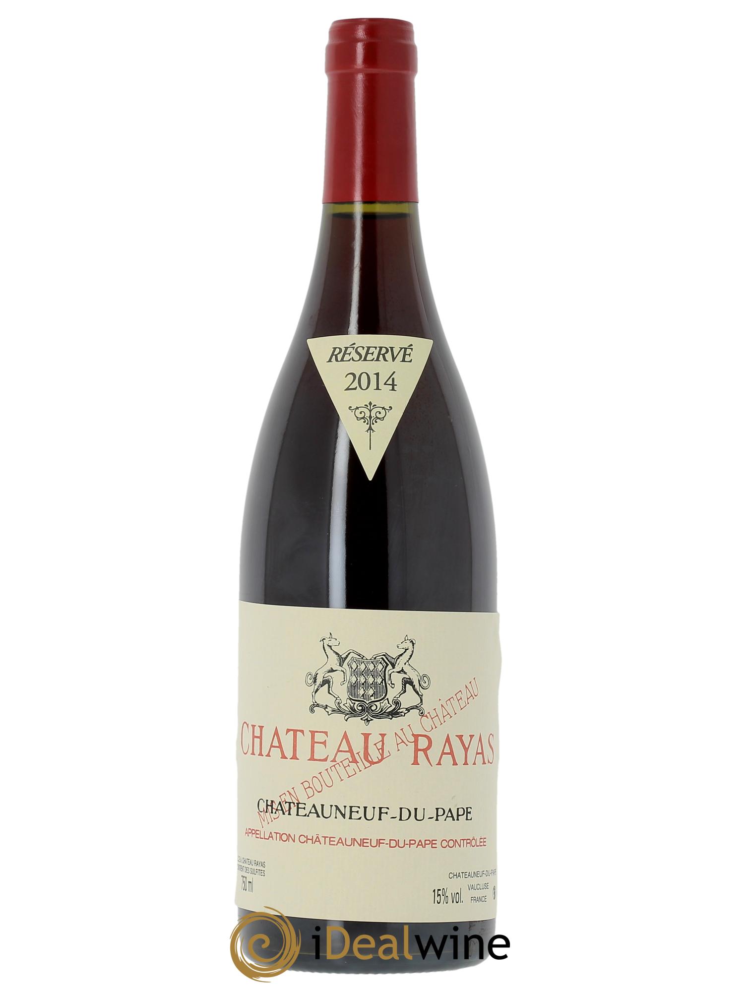 Châteauneuf-du-Pape Château Rayas Emmanuel Reynaud 2014 - Lot de 1 bouteille - 0